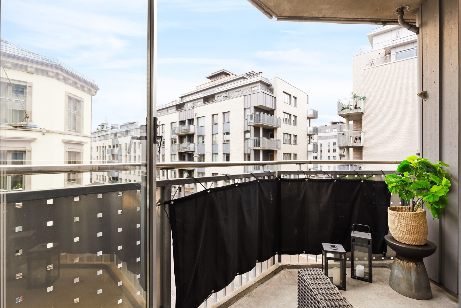 Med boligen får du en balkong på 6 kvm. Galleribilde