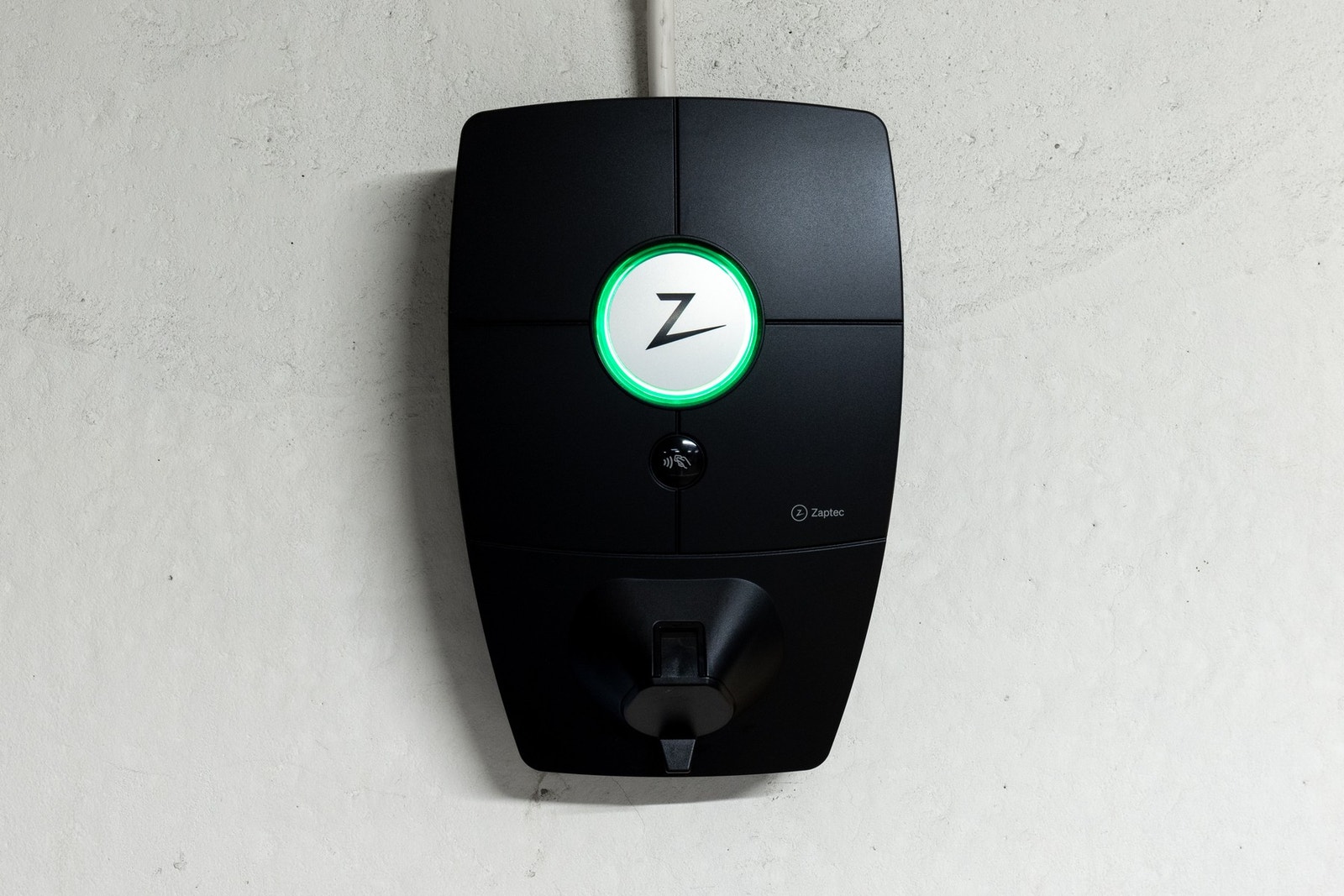 Her er det montert el-billader. Galleribilde