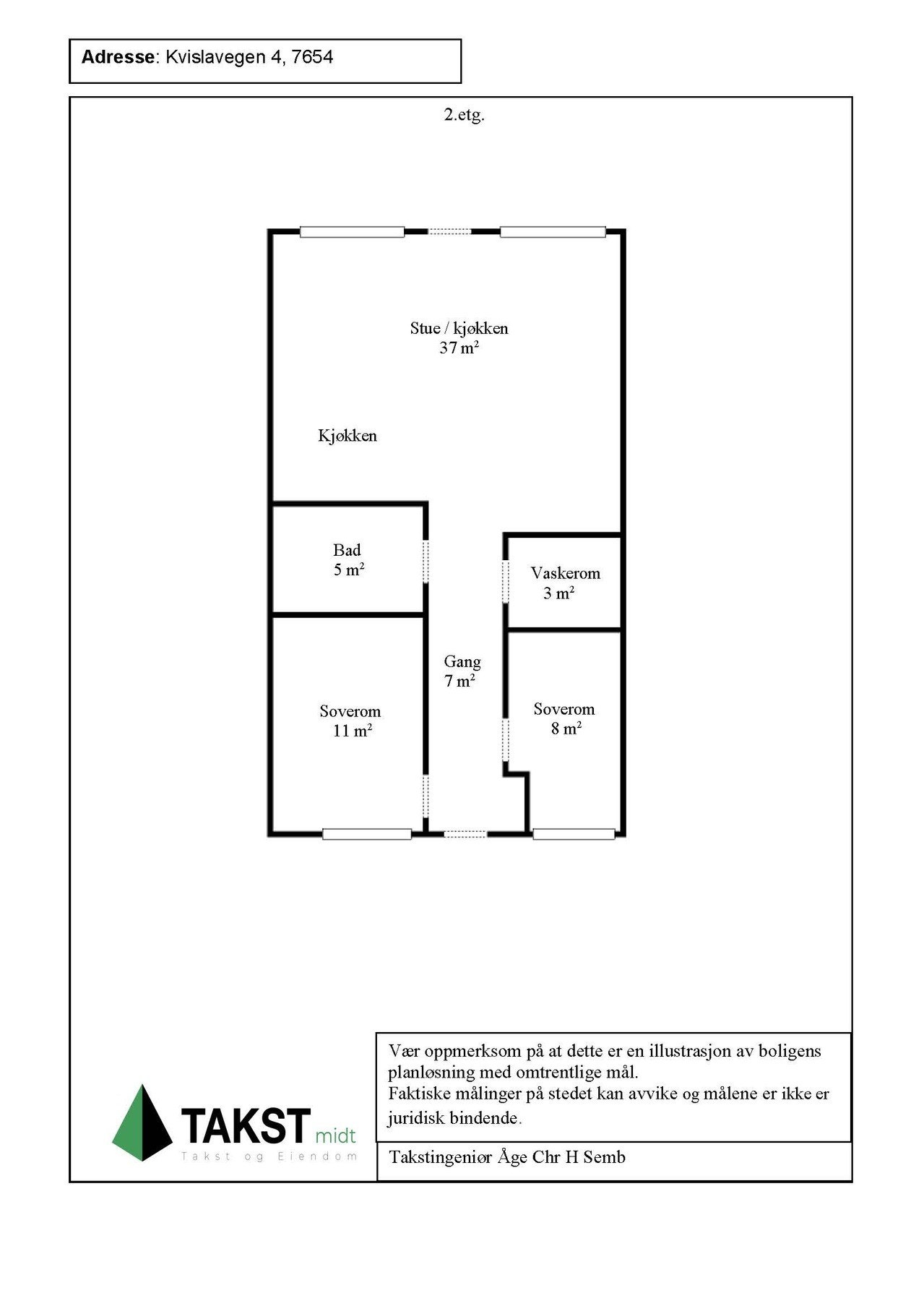 Planskisse. Galleribilde
