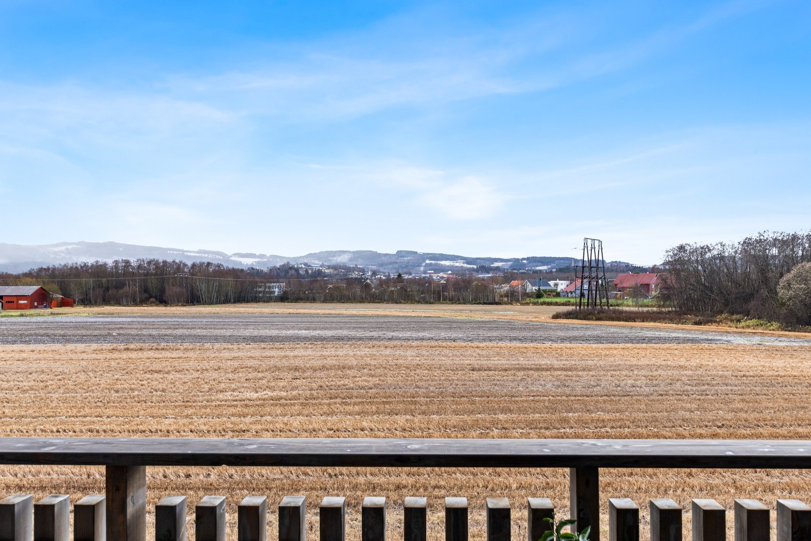Utsikt fra leiligheten. Galleribilde