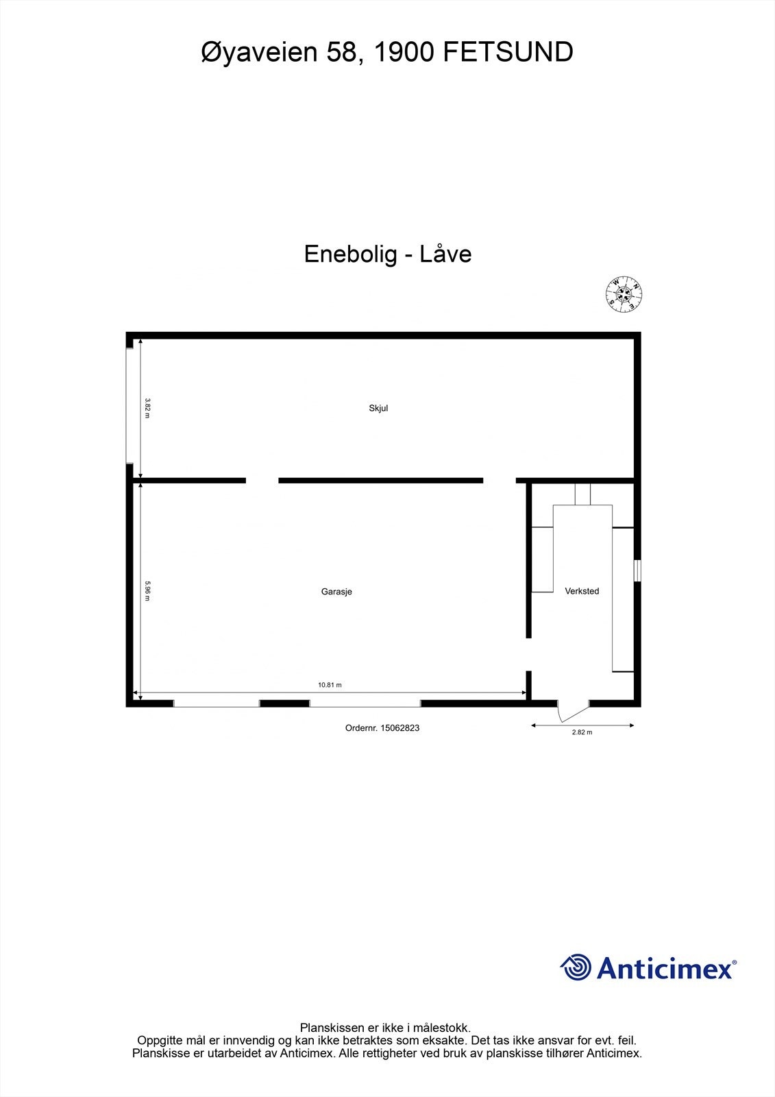 Plantegning - Låve Galleribilde