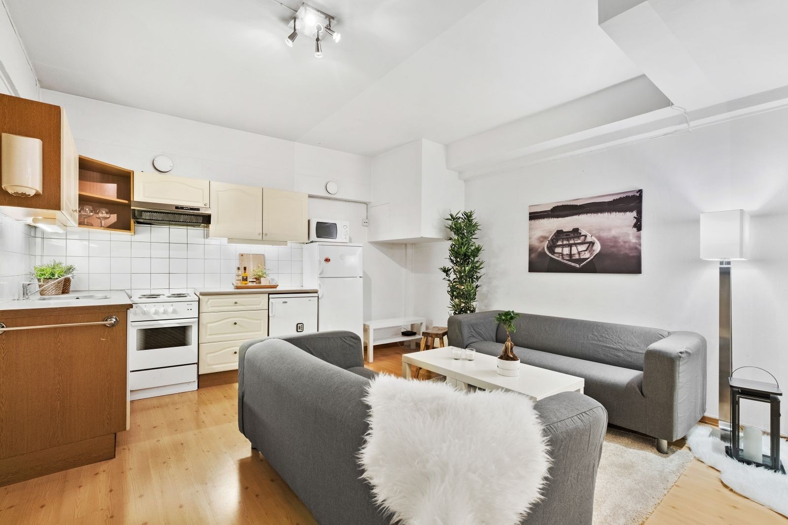 Stue/kjøkken Galleribilde