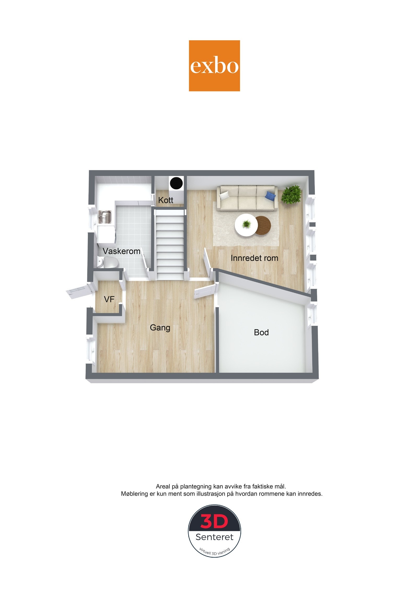 Plantegning kjelleretasje. Galleribilde