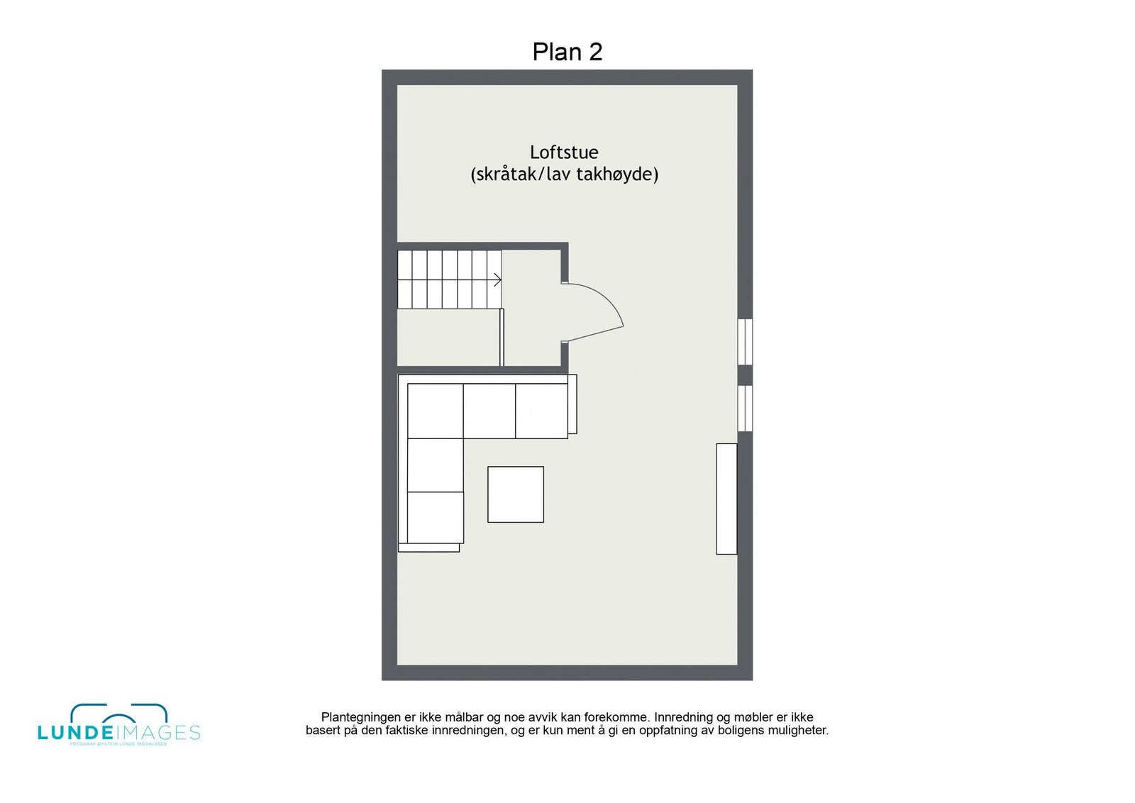 Planskisse plan 2 - Ikke målbar Galleribilde