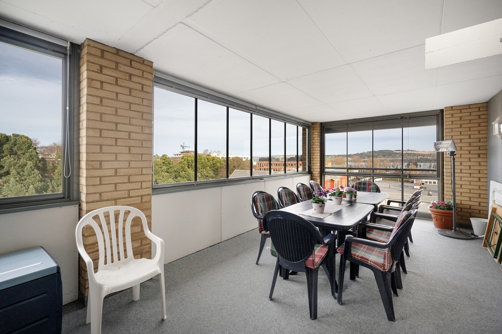 Bilde av felles terrasse i 5. etg. Galleribilde