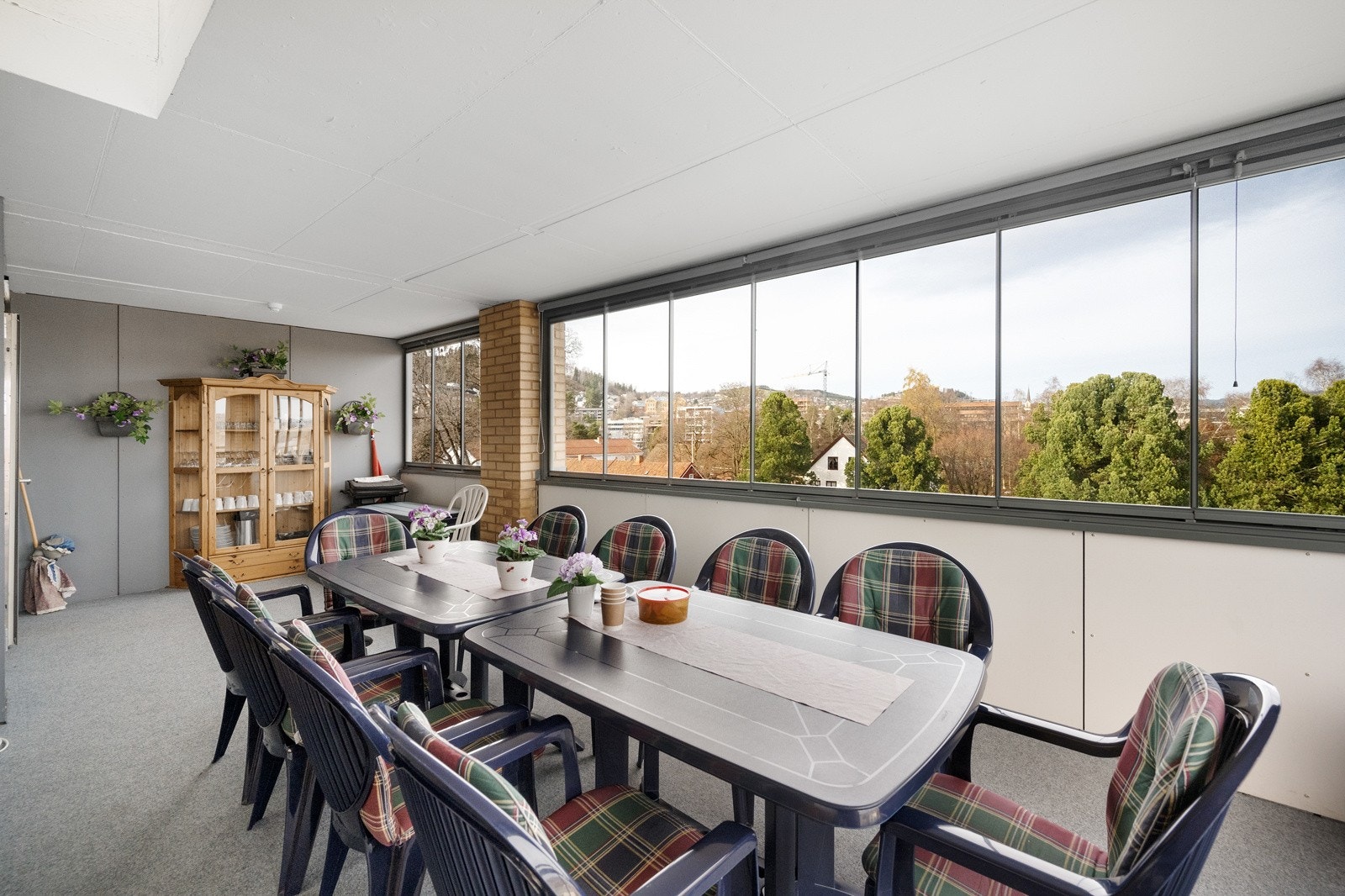 Bilde av felles terrasse. Galleribilde