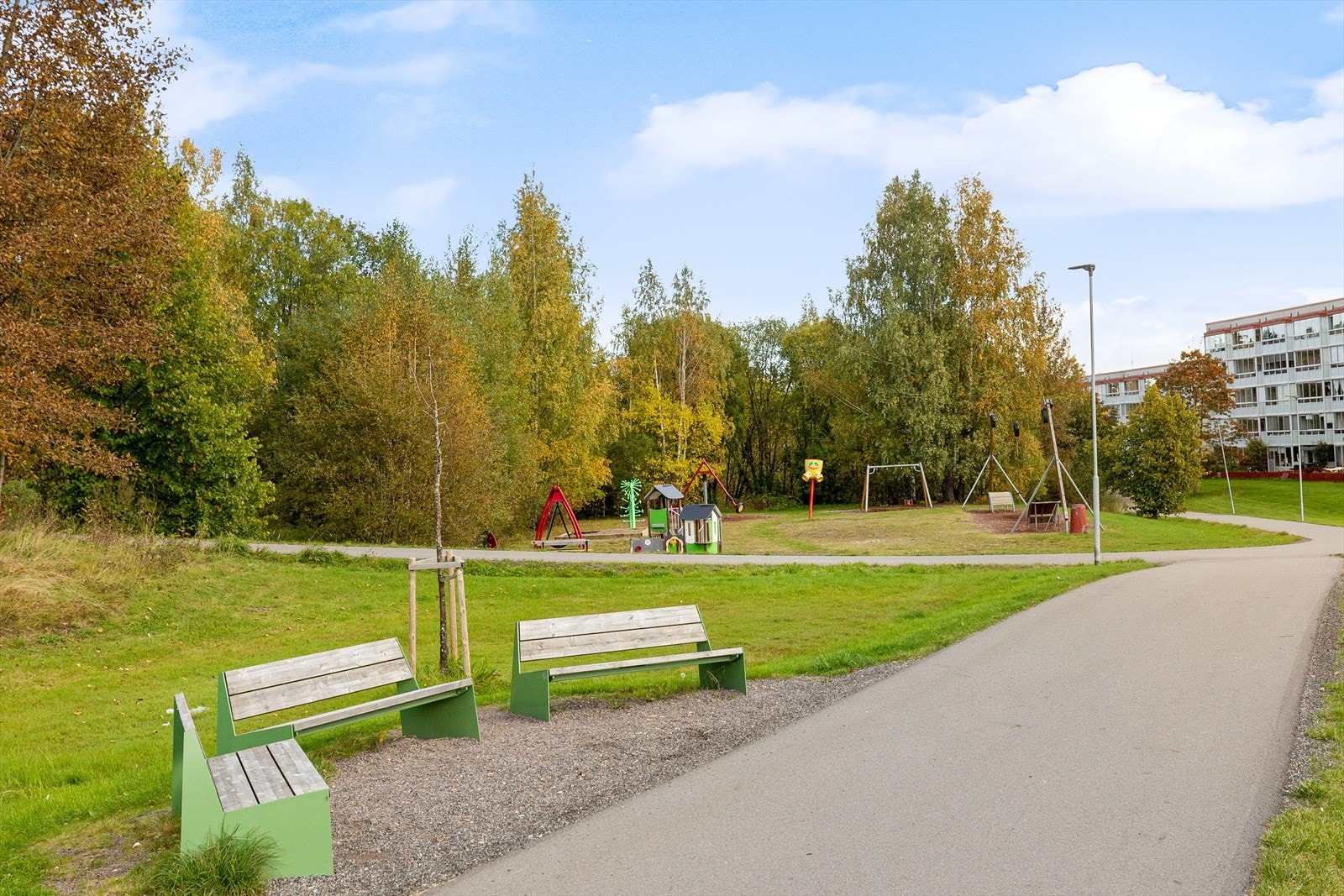 Barnevennlige omgivelser. Galleribilde