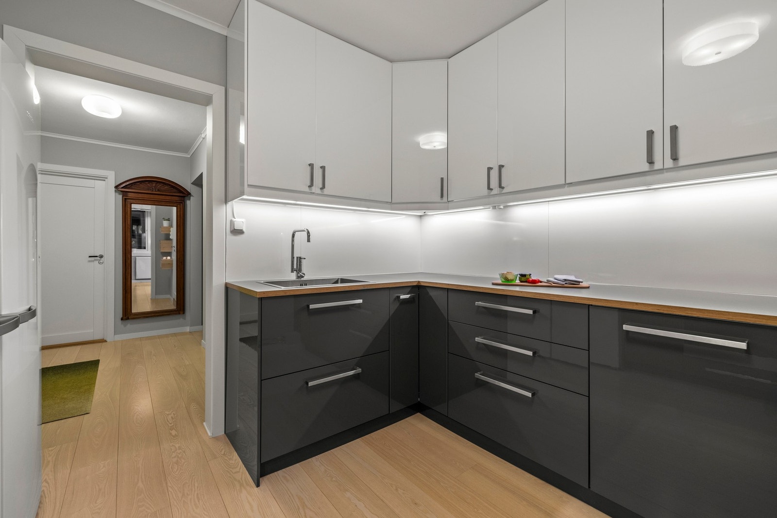 Både praktisk og pent innredet. Galleribilde