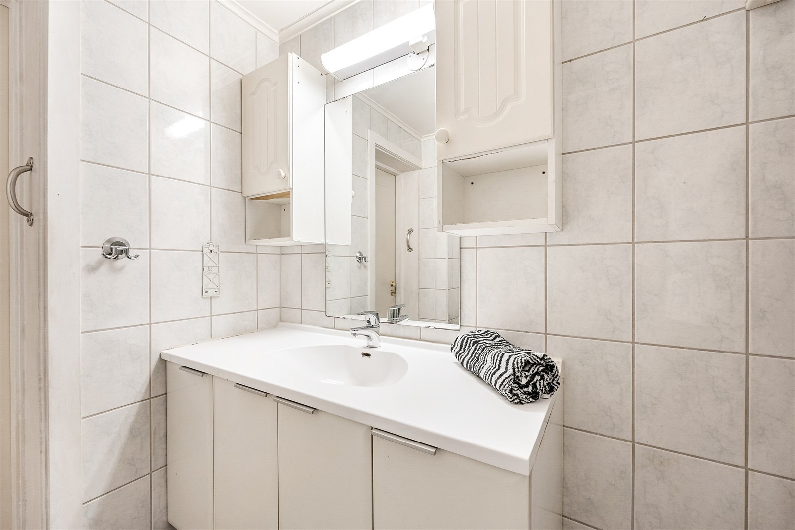 I tillegg er det opplegg og plass til både vaskemaskin og tørketrommel. Galleribilde