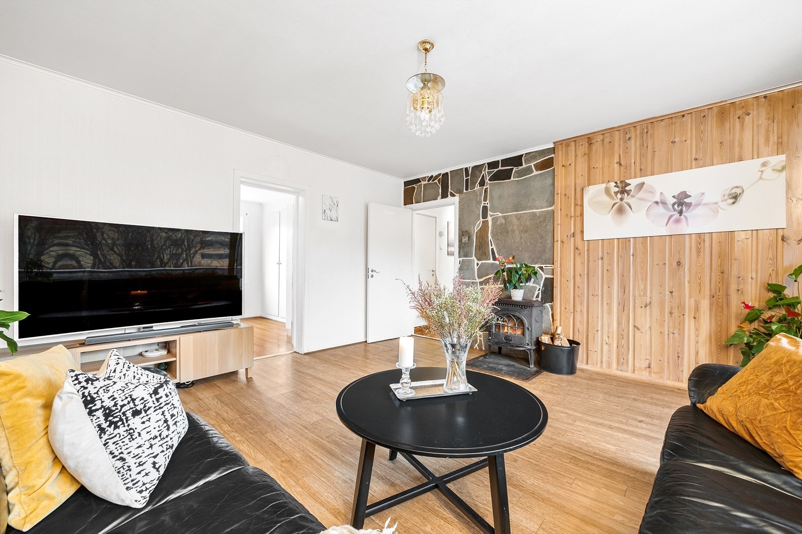 Vedovnen sørger for ekstra varme og kos de kjølige kveldene. Galleribilde