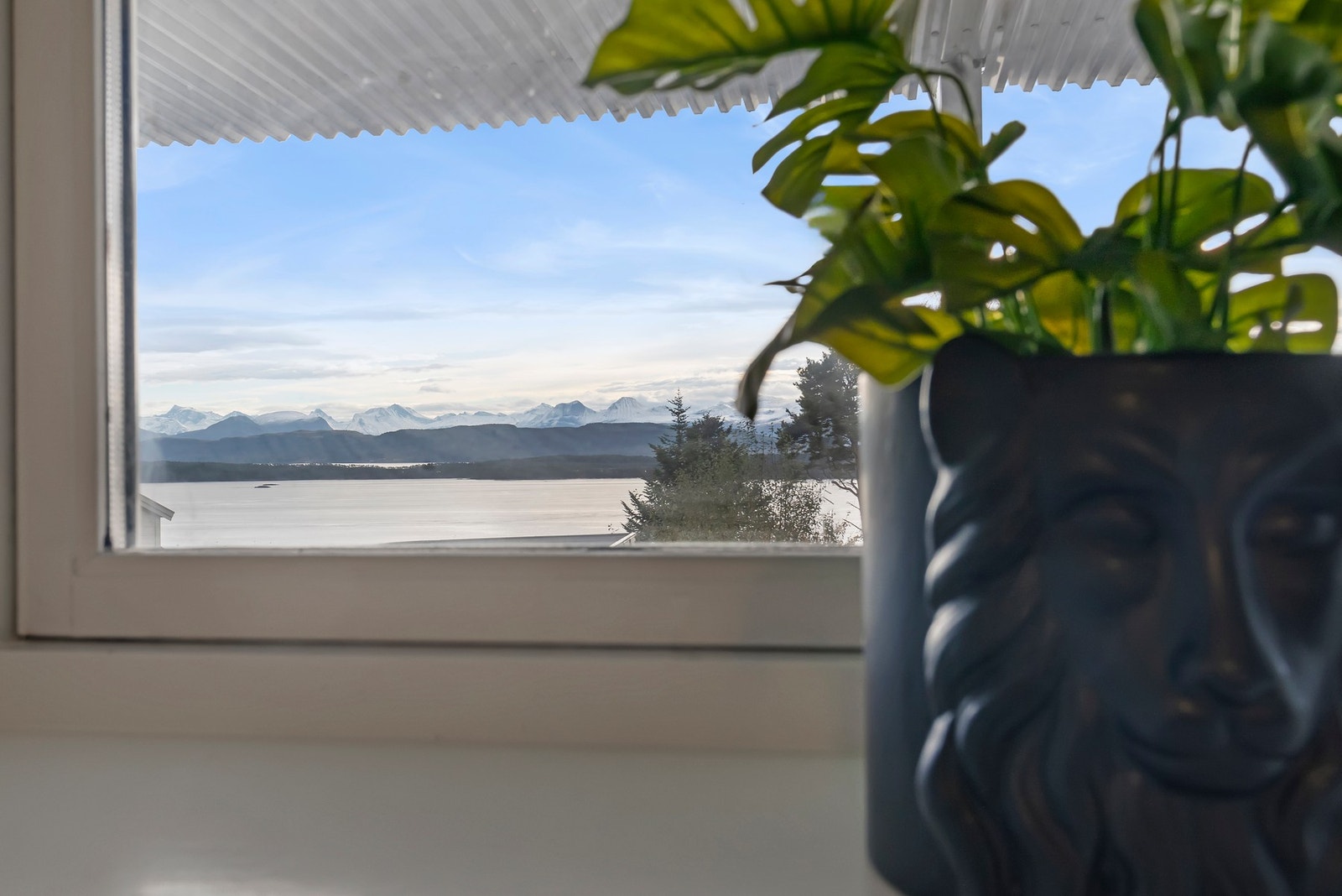 Utsikt fra hovedsoverom Galleribilde