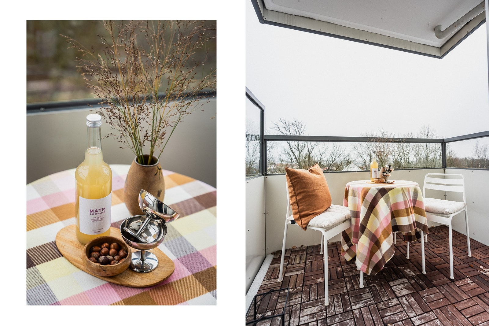 Fra stuen er det utgang til en koselig balkong med fjordutsikt og sol fra morgenen til rundt klokken 15:00. Galleribilde