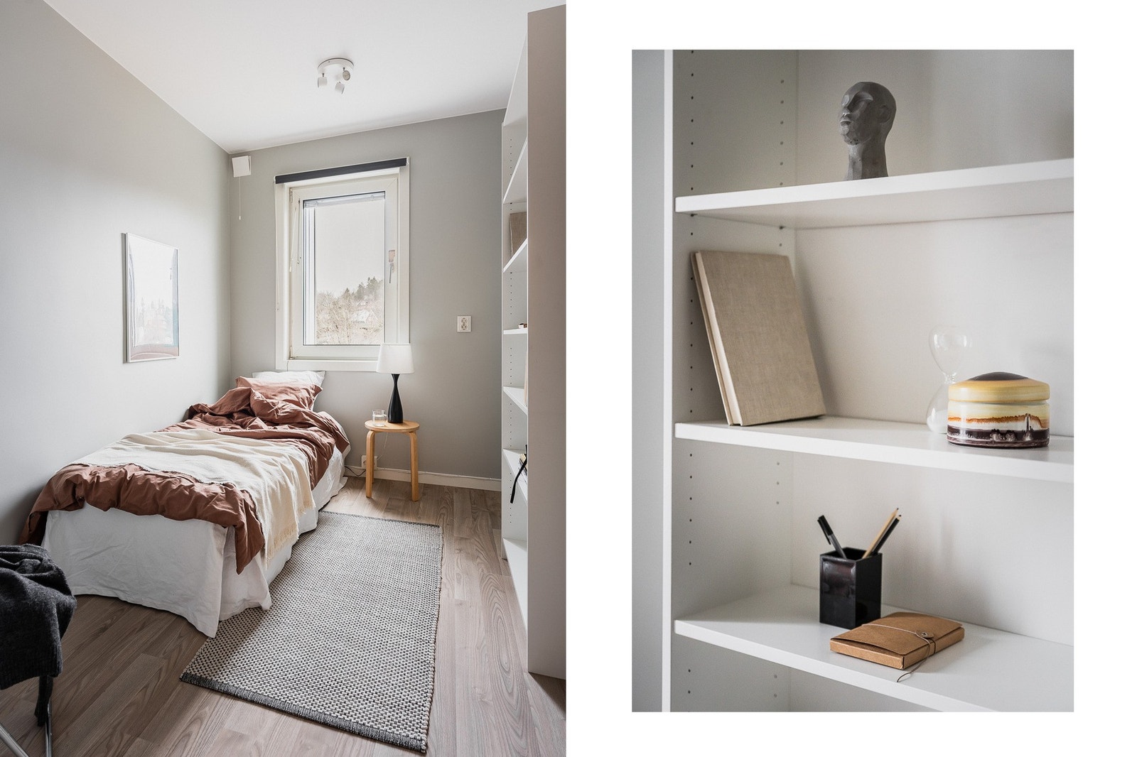 Soverommene innredes enkelt etter eiers behov og ønsker. Galleribilde