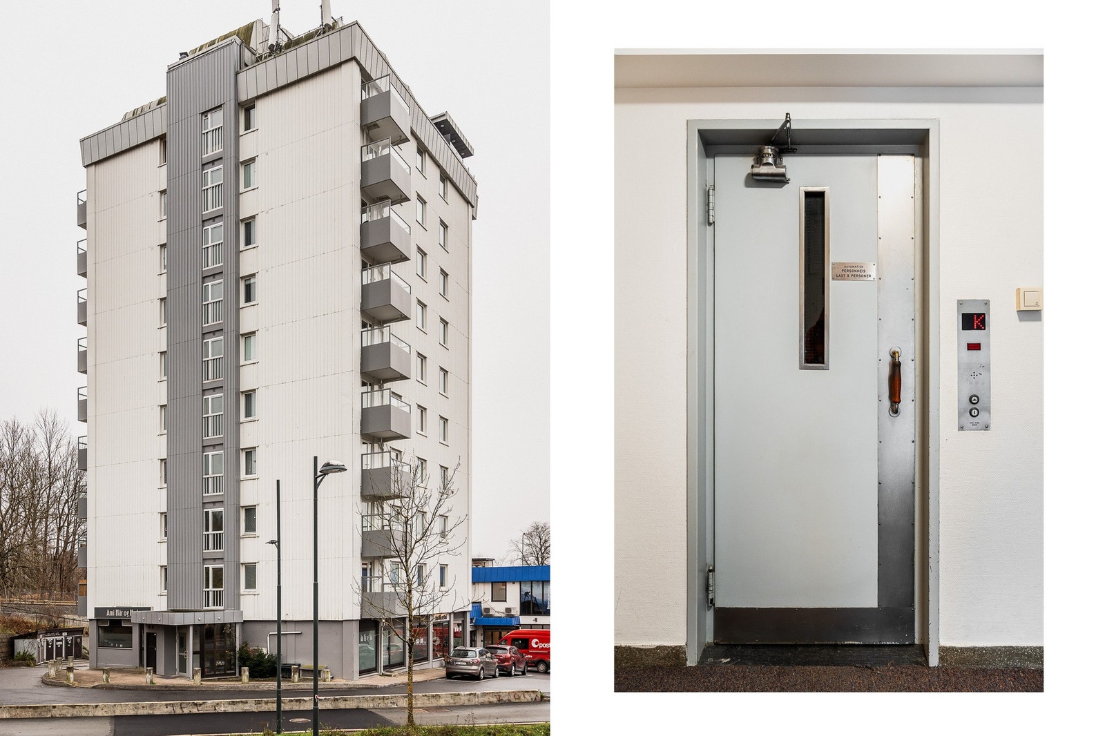 Leiligheten har en god internbeliggenhet på hjørnet i 6. etasje, med enkel adkomst via heis i oppgangen. Galleribilde