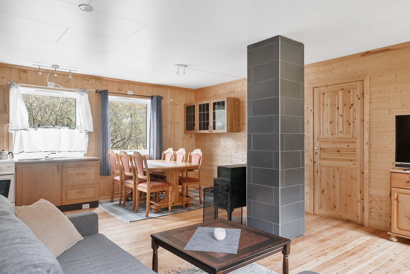 Det er flere muligheter for sitte og møbleringssoner. Galleribilde