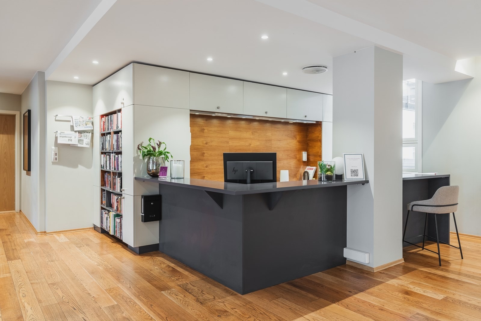 Resepsjonen i Frogner Atrium Galleribilde