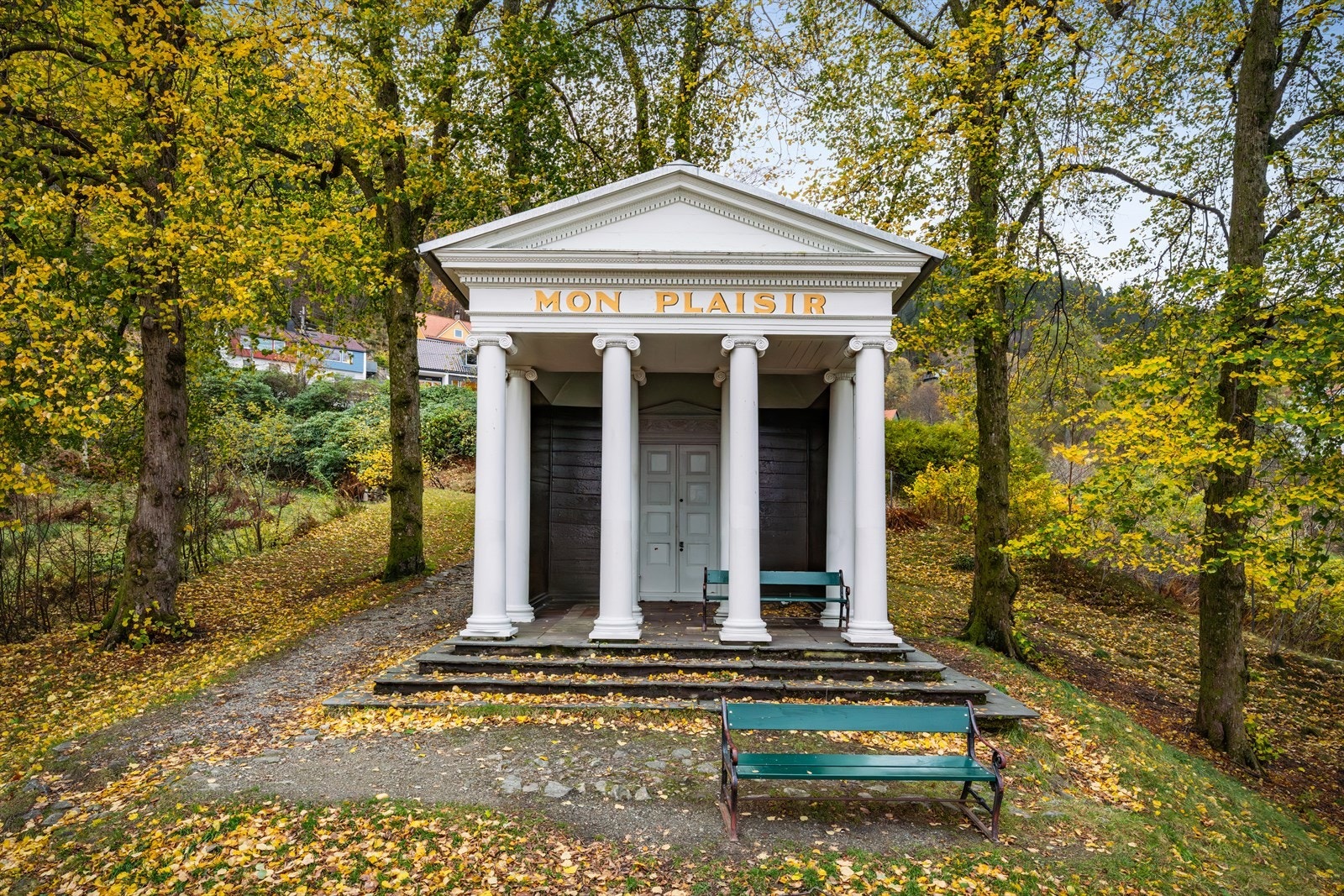 - Mon Plasir, en nydelig lysthuspaviljong - Galleribilde