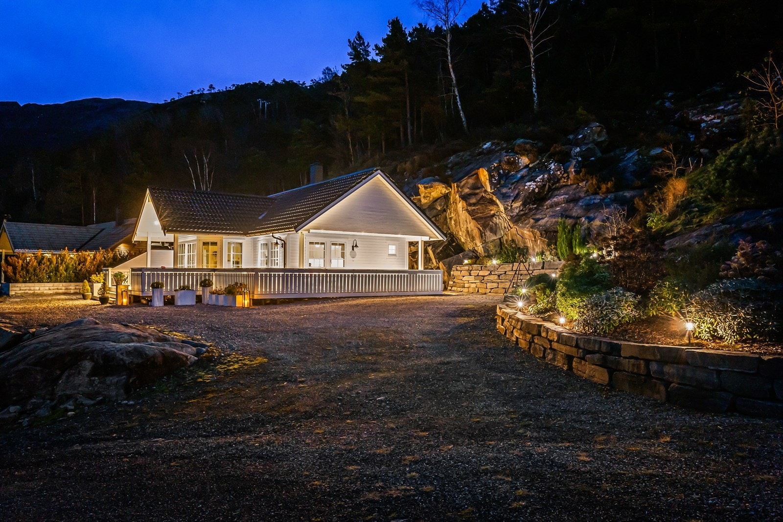 Kveldsstemning Galleribilde