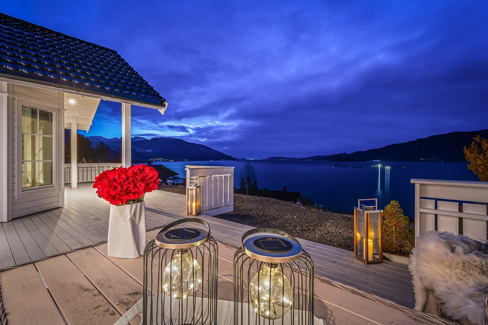 Et perfekt sted å kunne tilbringe lange, lyse sommerkvelder. Galleribilde