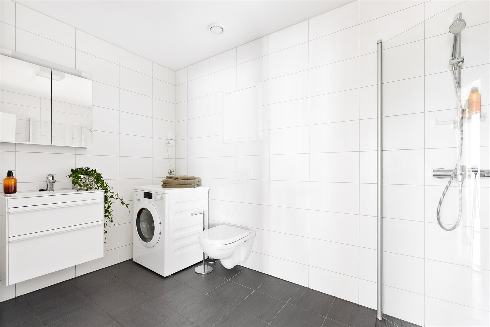 Badet ble rehabilitert i regi av borettslaget i 2018 Galleribilde