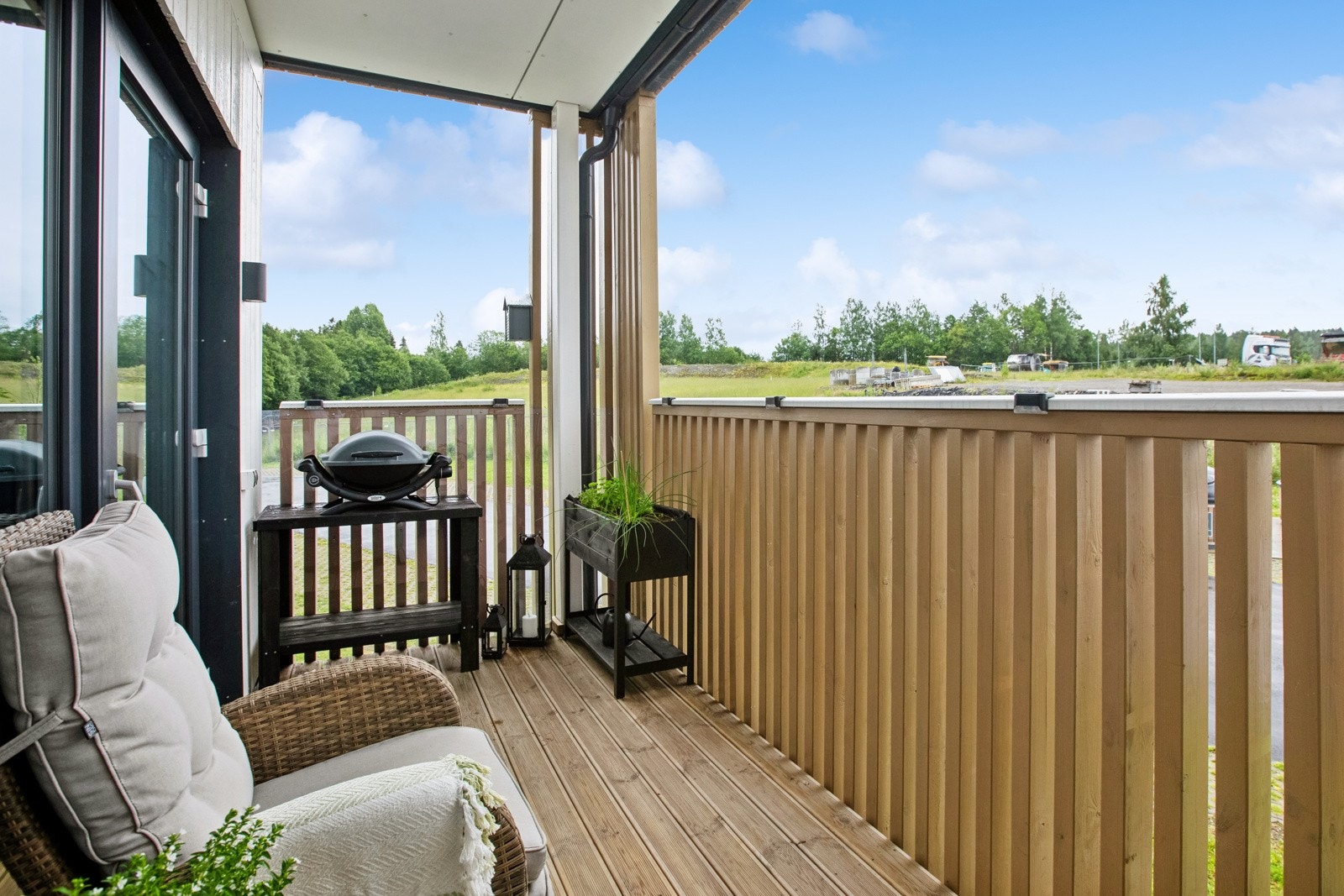 Her har en god plass til utemøbler. Galleribilde