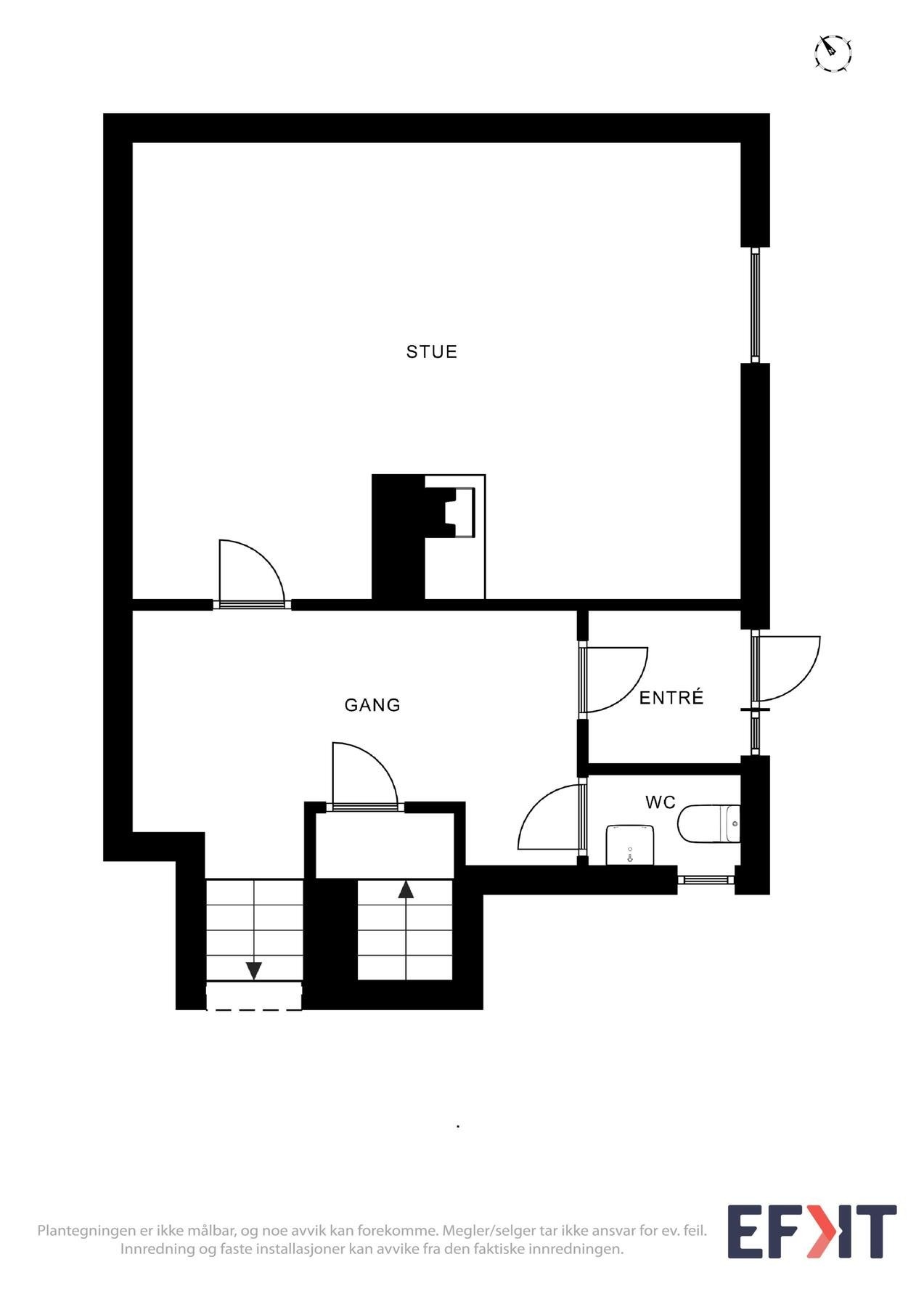 Underetasje bakre del Galleribilde