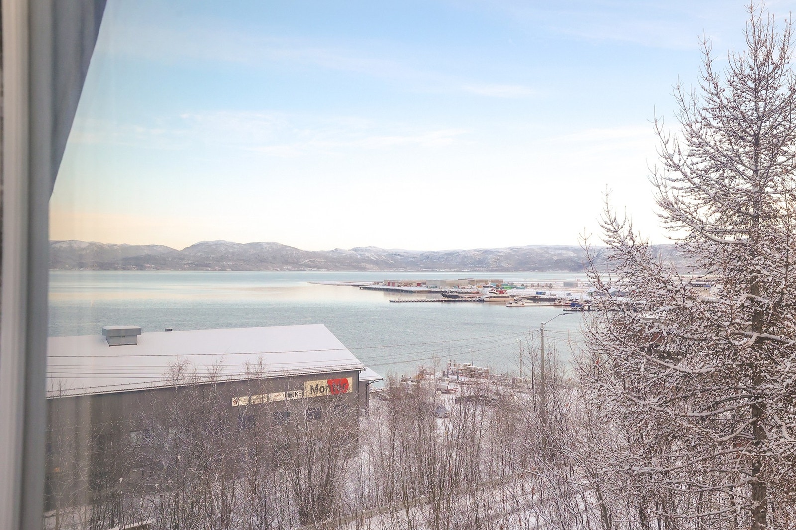 Utsikt fra soverom. Galleribilde