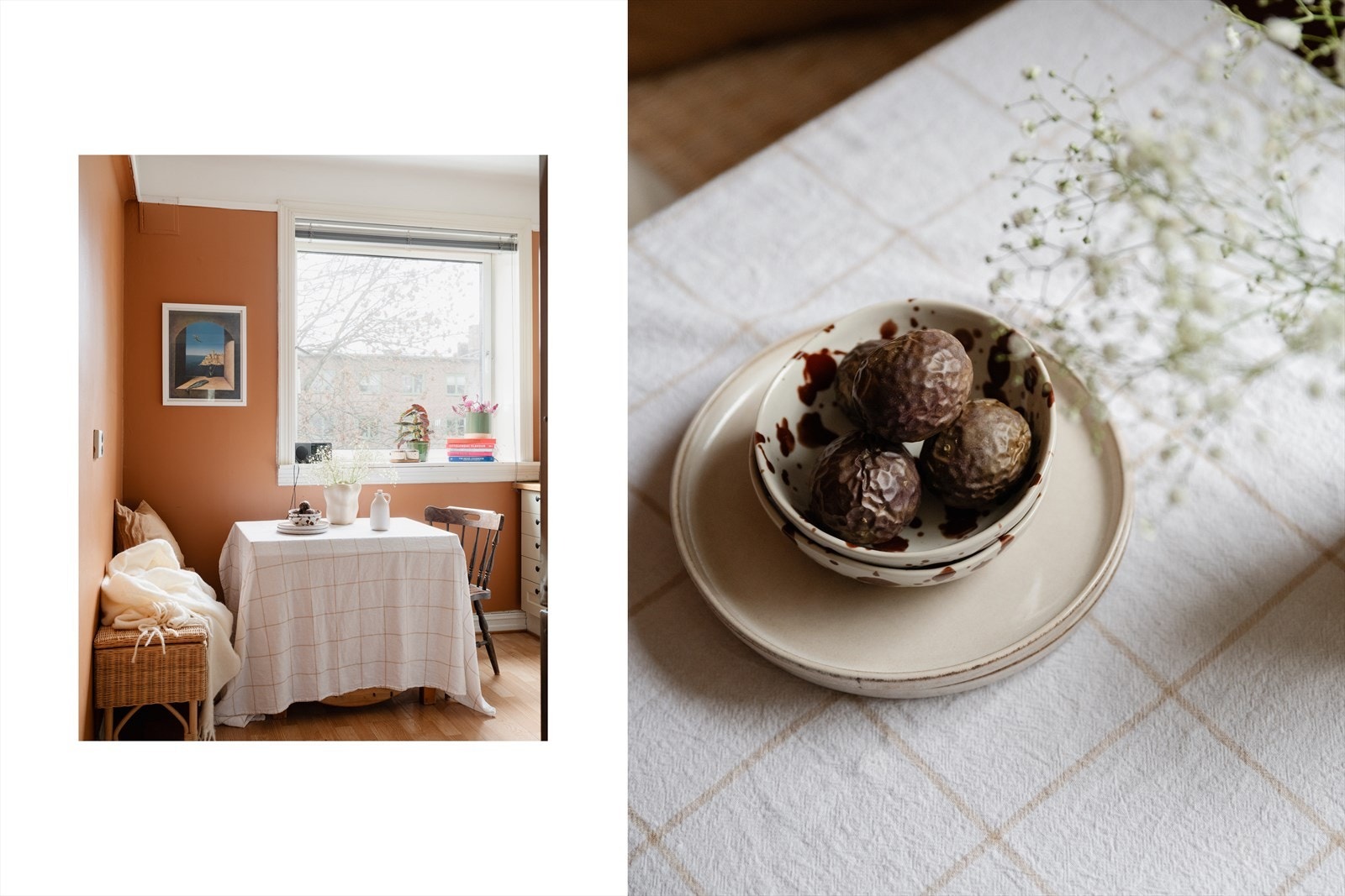 Fra kjøkkenvinduet får man et hyggelig utsyn til borettslagets hyggelige og skjermede fellesområder Galleribilde