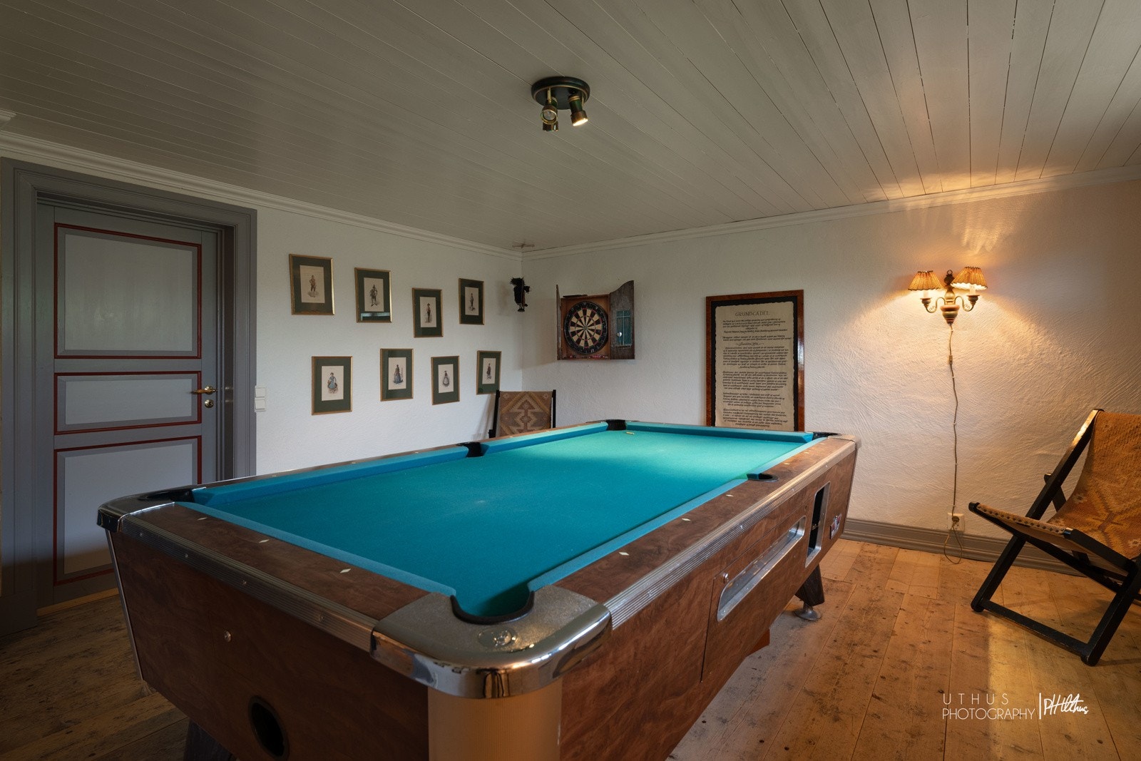 Eget biljardrom i kjelleren Galleribilde