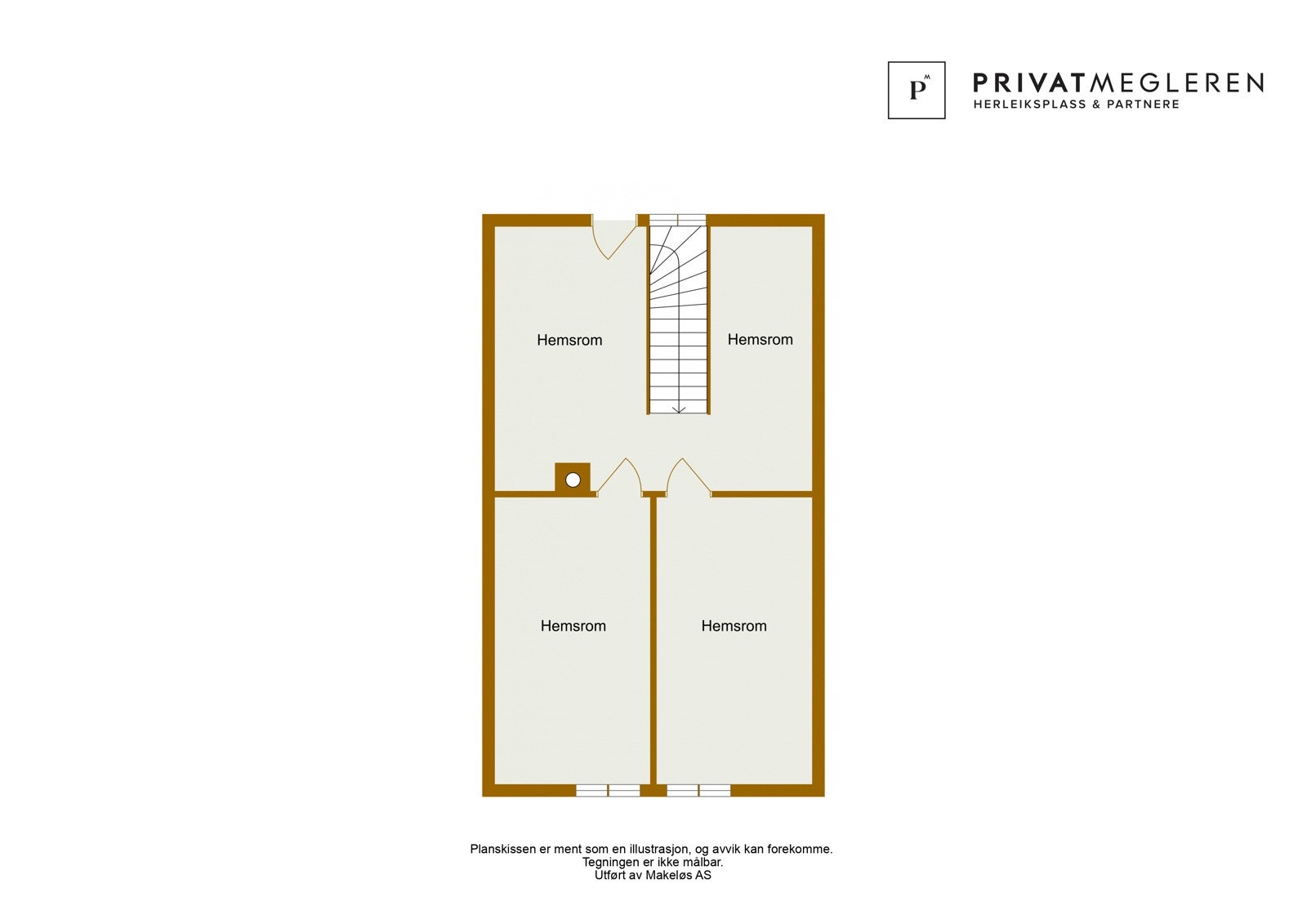 Plantegning 2. etasje. Avvik vil forekomme Galleribilde