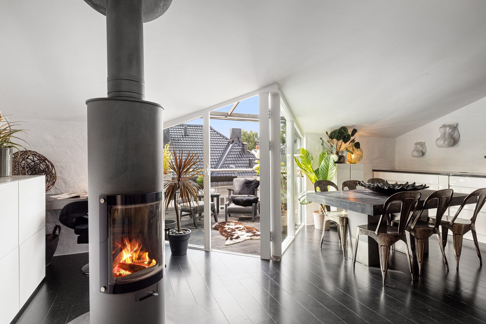 En meget særegen og flott leilighet. Galleribilde