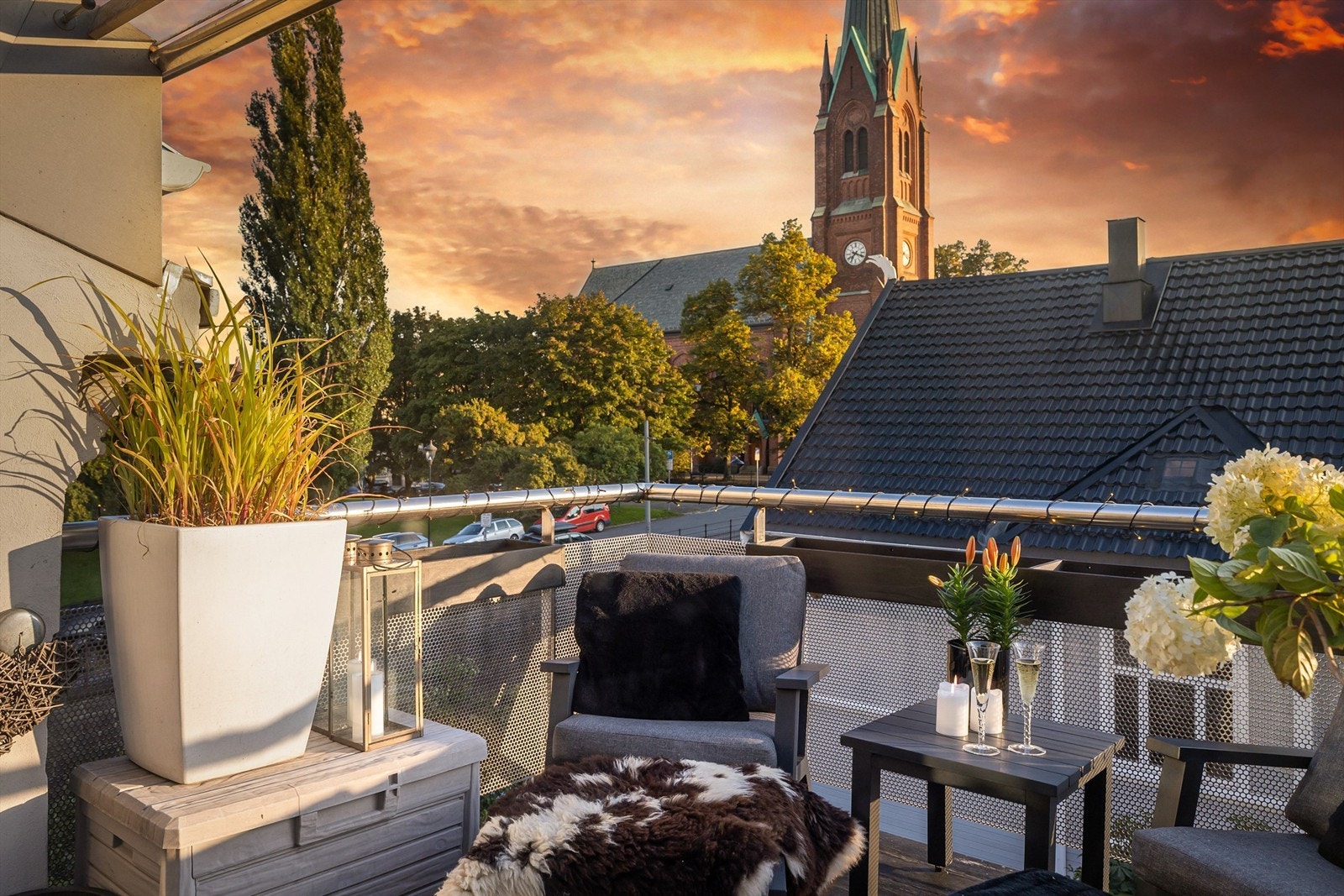 Her kan sene sommerkvelder nytes! Galleribilde