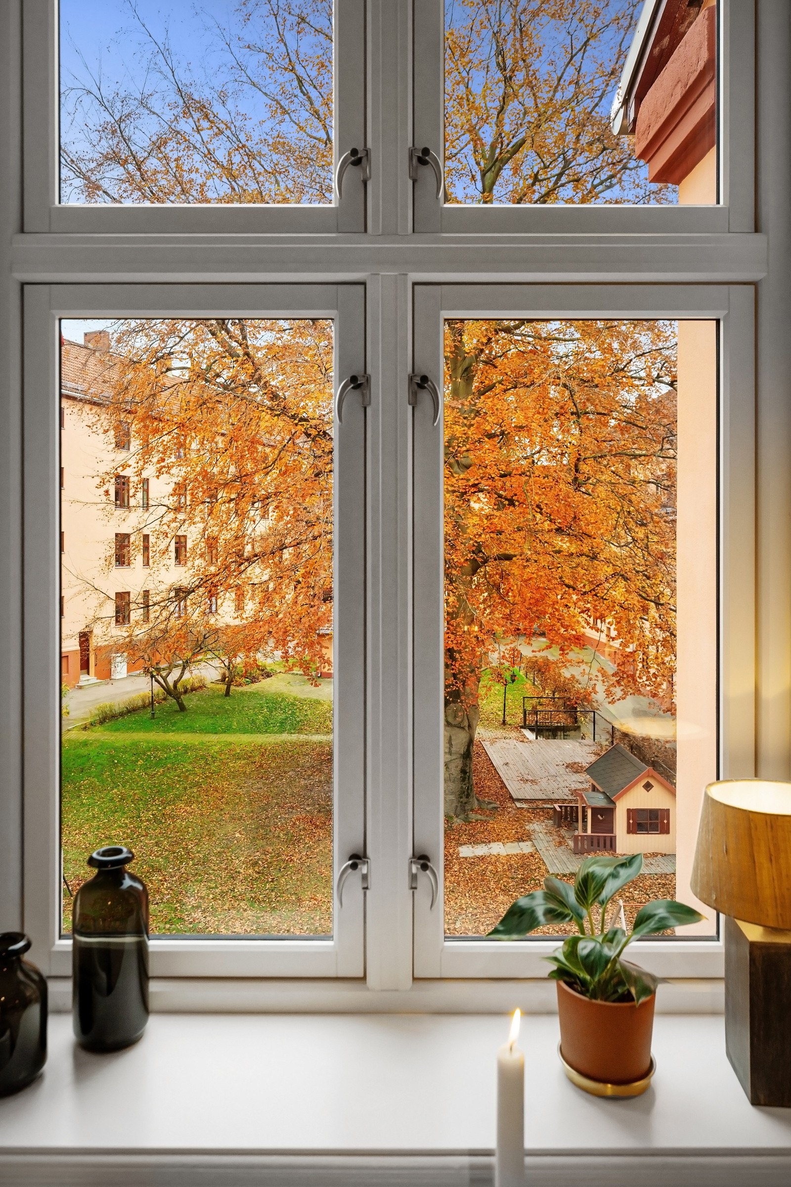 Flott utsyn fra kjøkkenet. Galleribilde