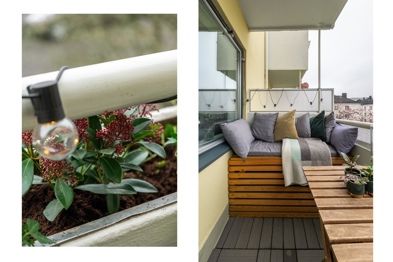 Det er god plass til en sittegruppe her ute. Galleribilde