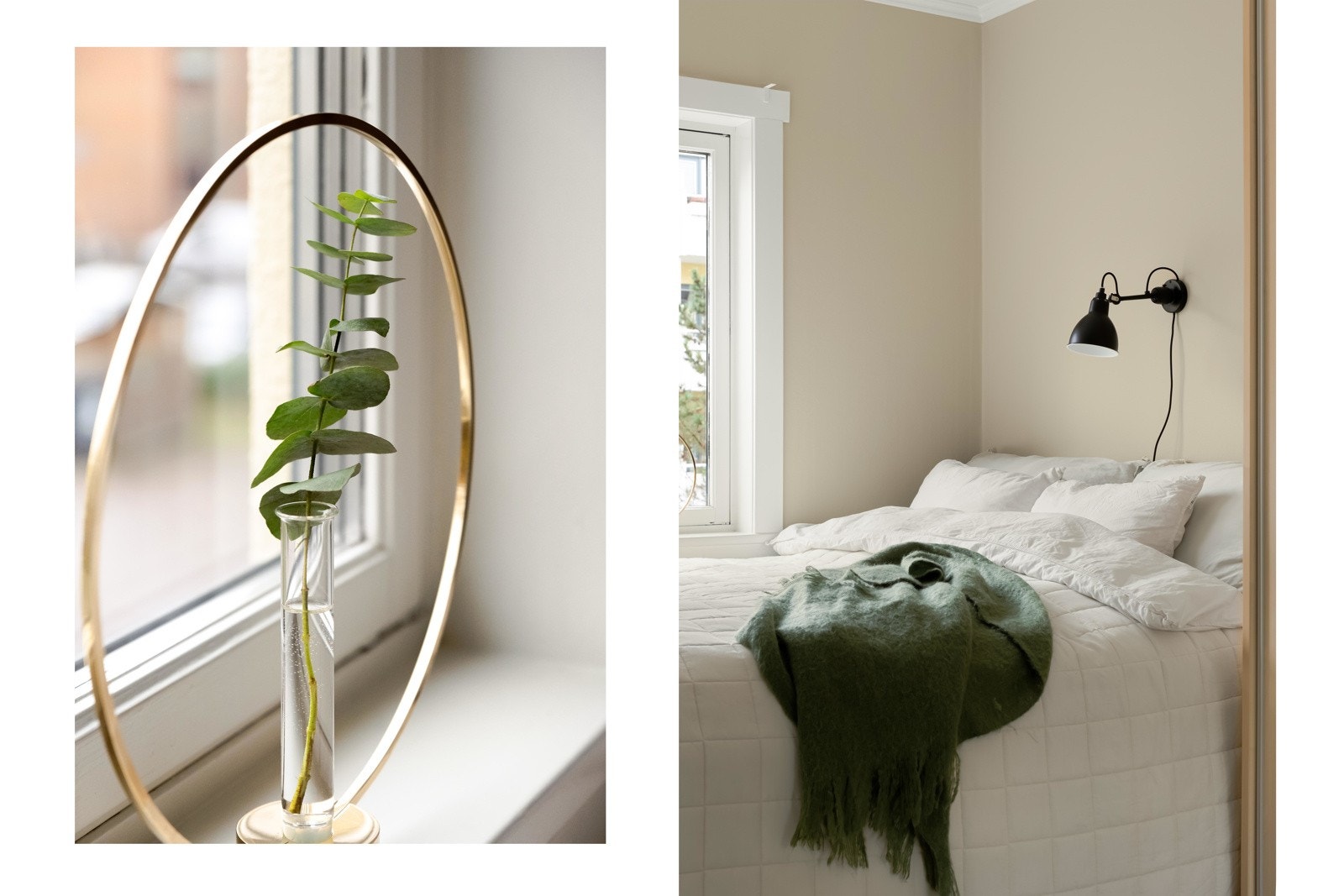 Flere overflater ble malt i duse og moderne fargetoner i 2024. Galleribilde