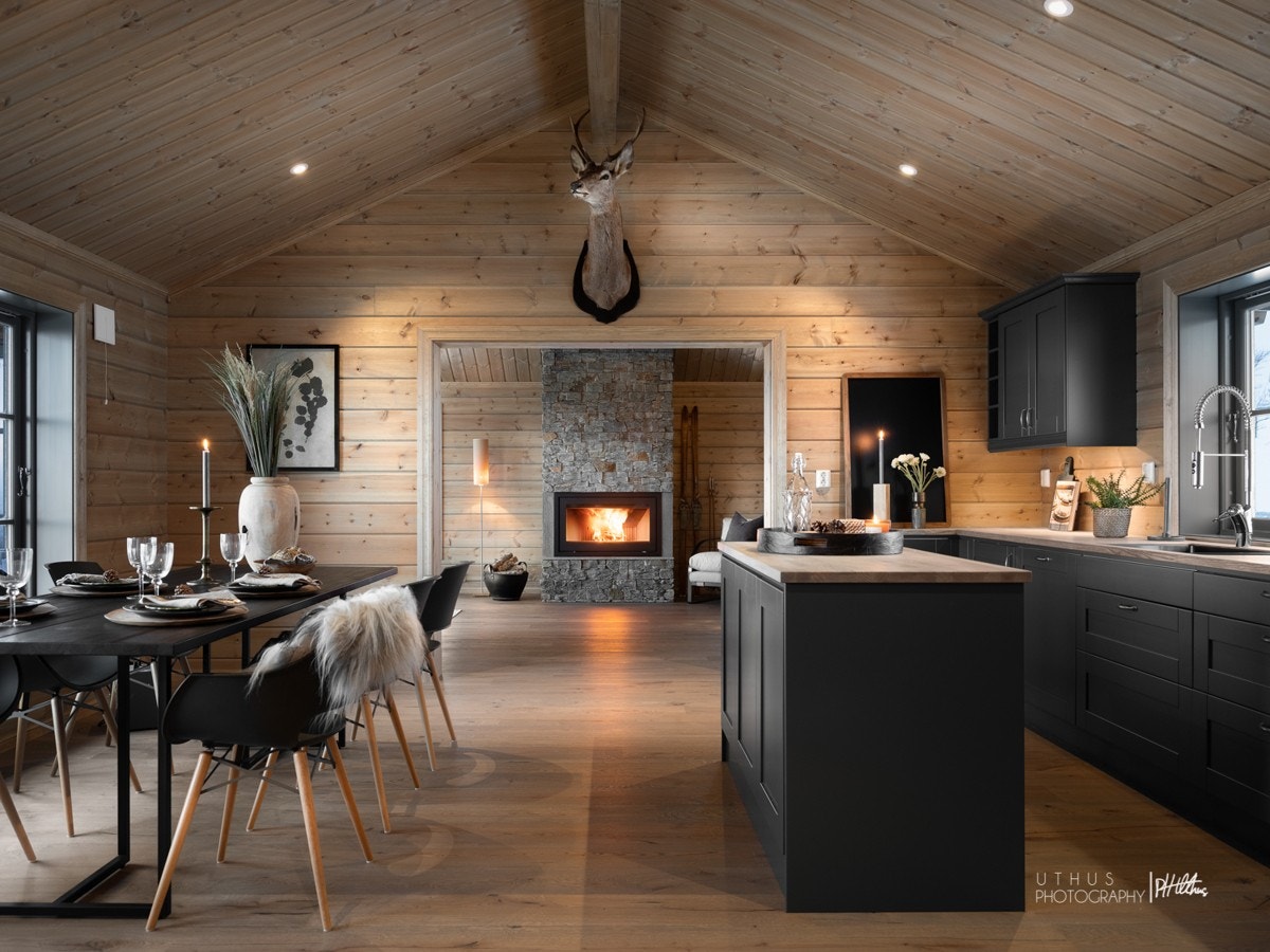 Inspirasjonsbilder fra lignende hytte - Ikke å regne som beskrivelse av leveranse. Galleribilde