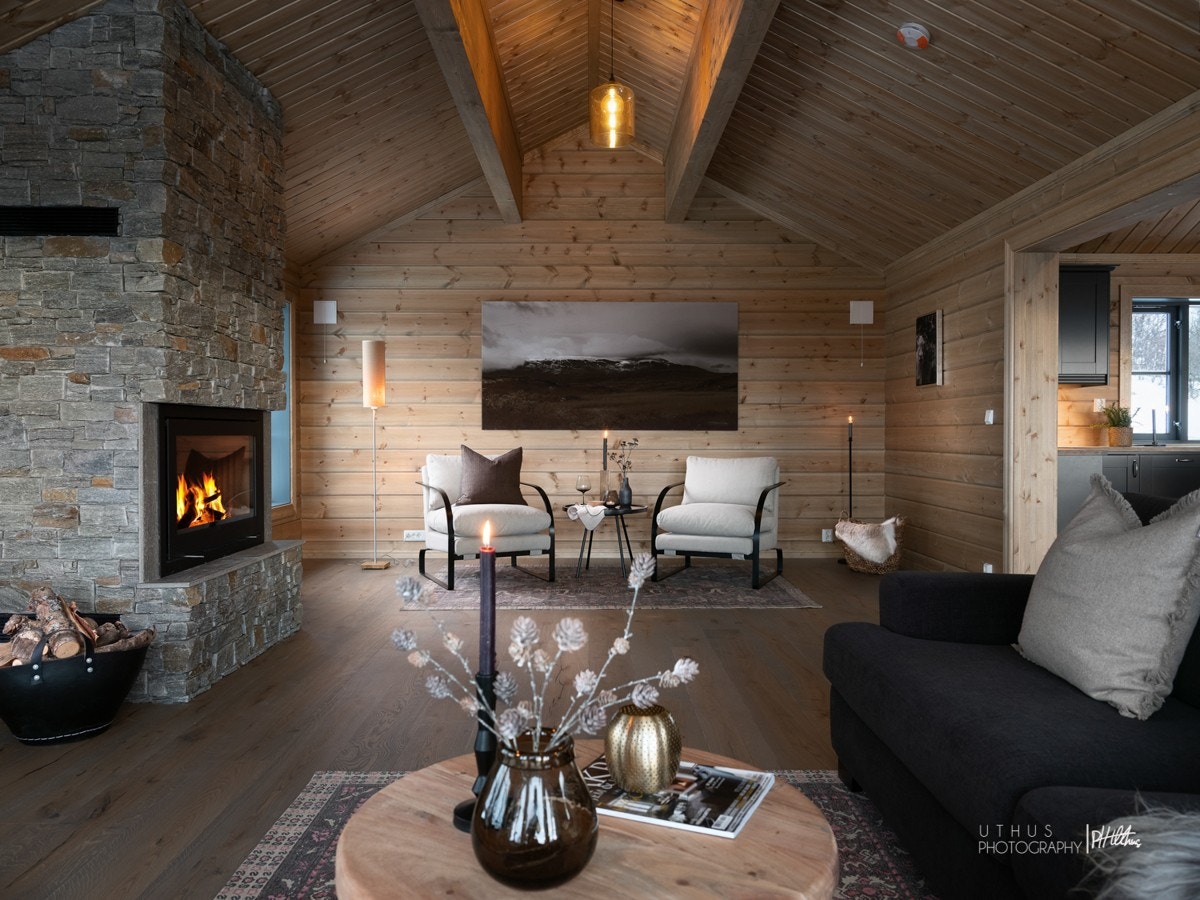 Inspirasjonsbilder fra lignende hytte - Ikke å regne som beskrivelse av leveranse. Galleribilde