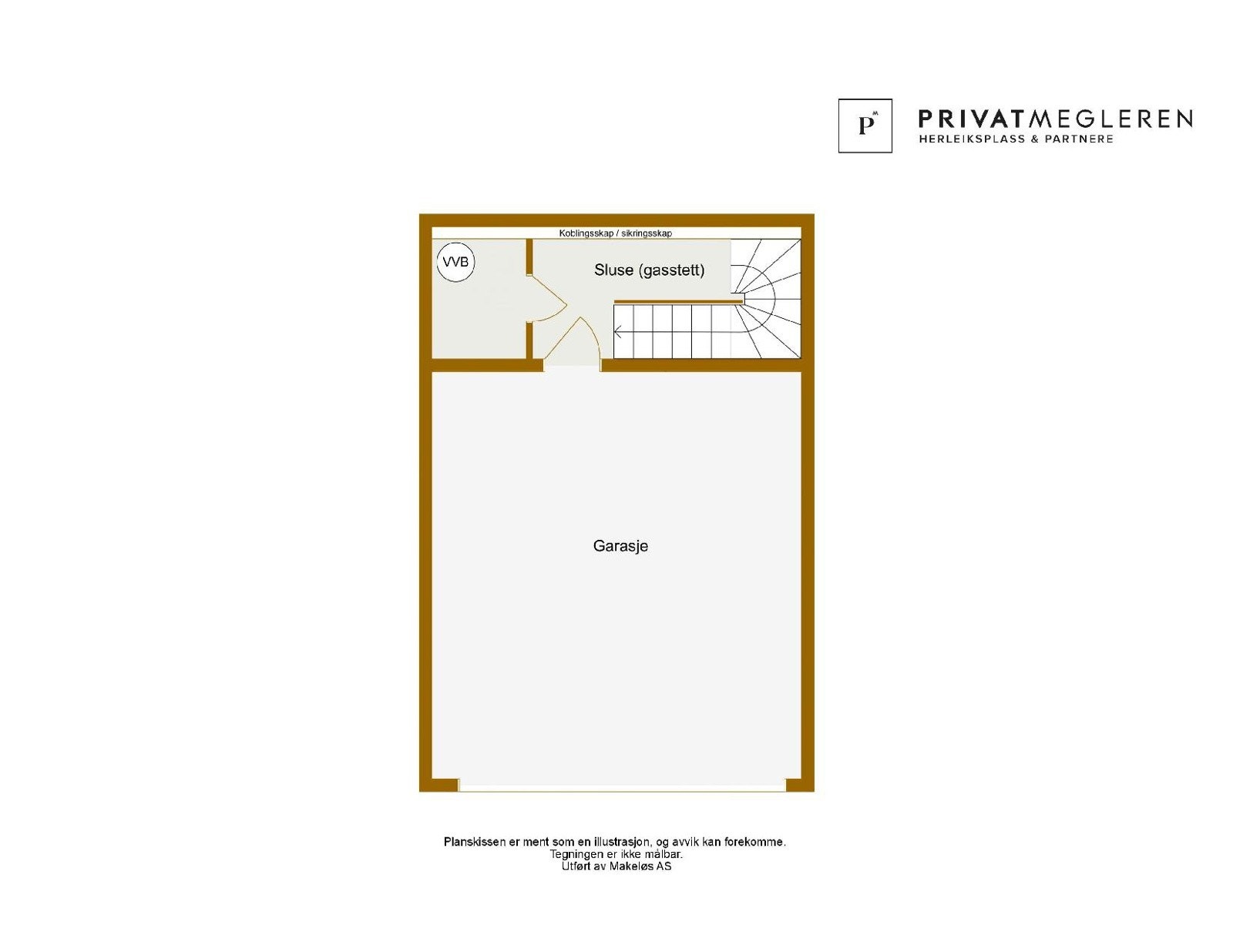 Plantegning garasje Galleribilde