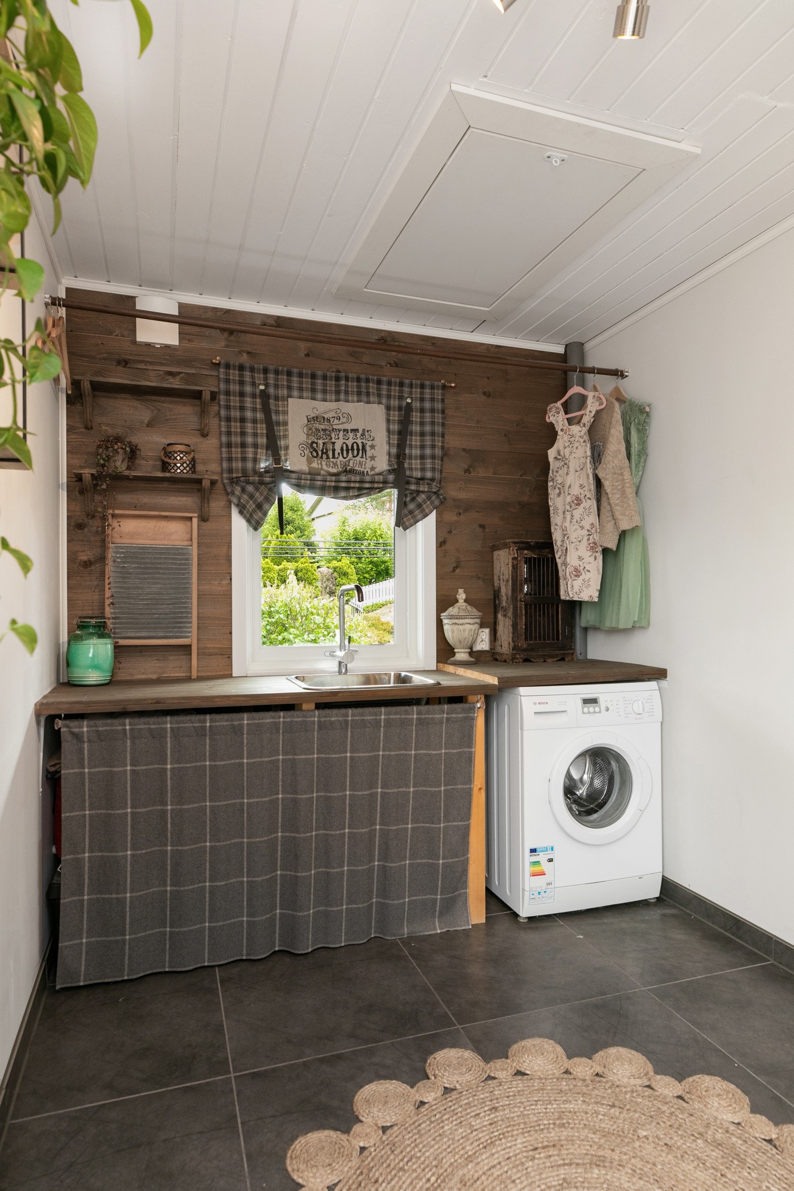 Det er eget praktisk vaskerom Galleribilde