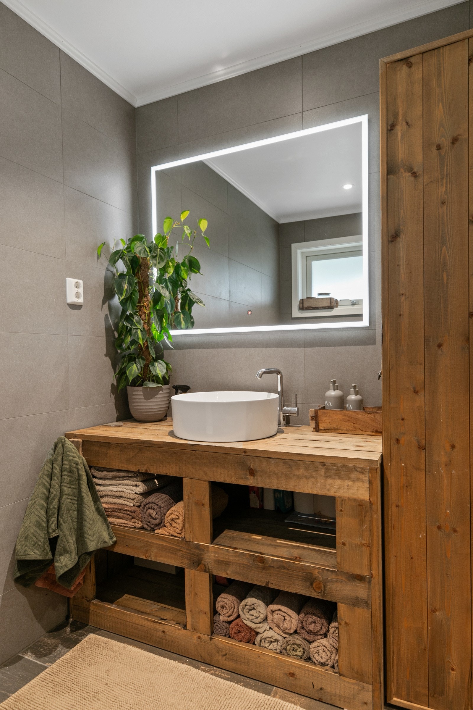 Innredninger gjenspeiler uttrykket huset har på utsiden Galleribilde