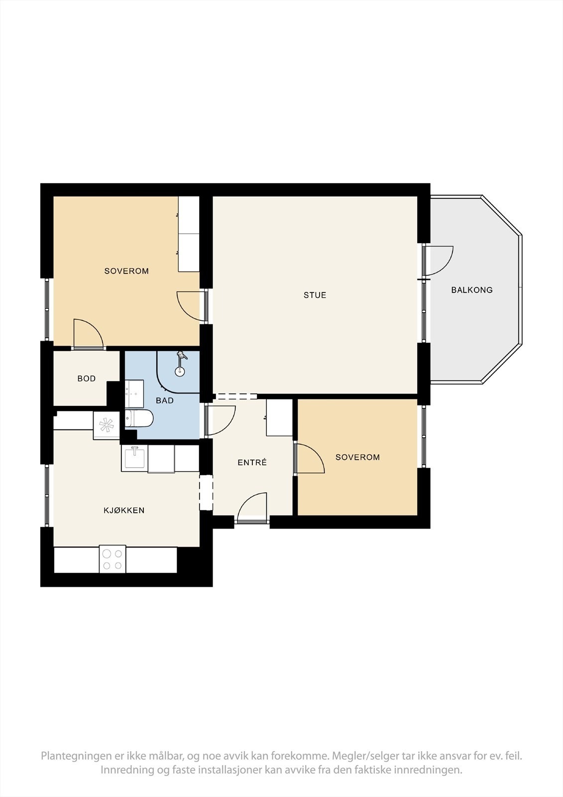 Plantegning av boligen Galleribilde