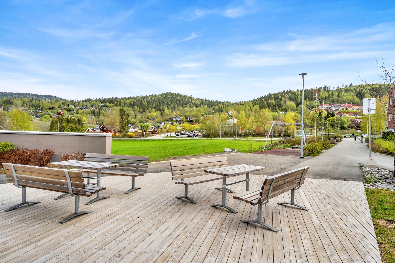 Sameie har flere flotte fellesarealer både ute og inne - dette er et godt sted å bo! Galleribilde