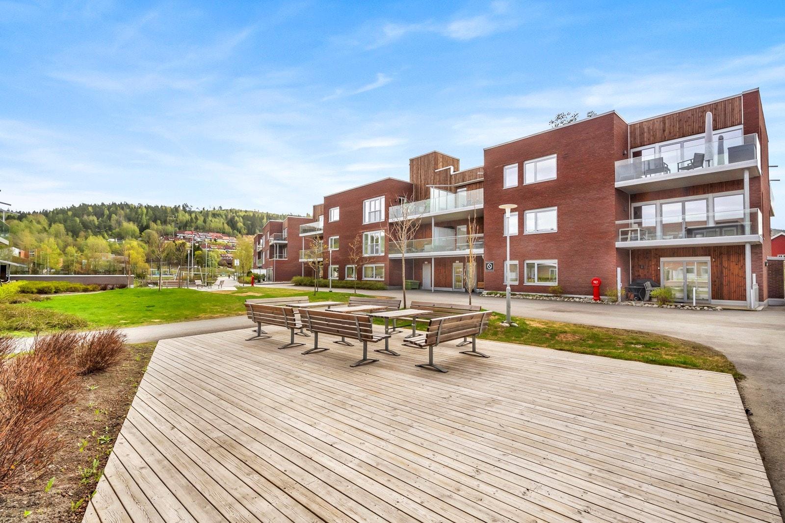 Fellesområde med sittegruppe. Galleribilde