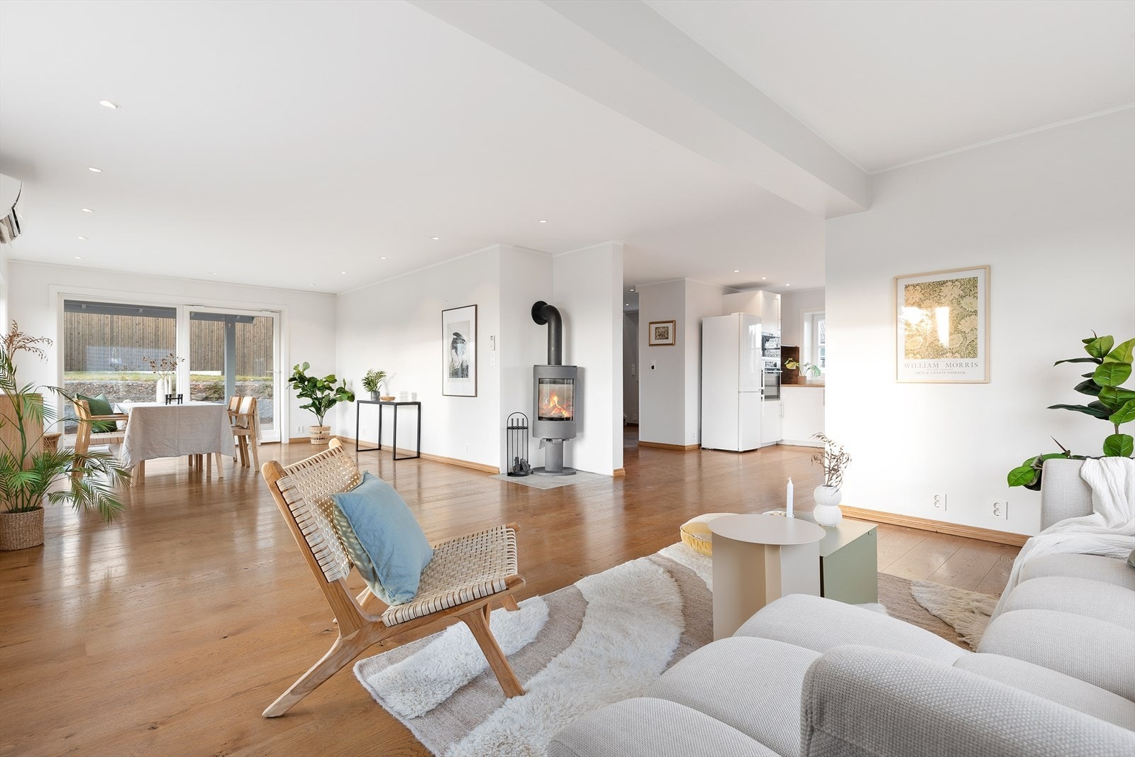 Vinkelstuen gjør det enkelt å møblere etter både ønske og behov. Galleribilde