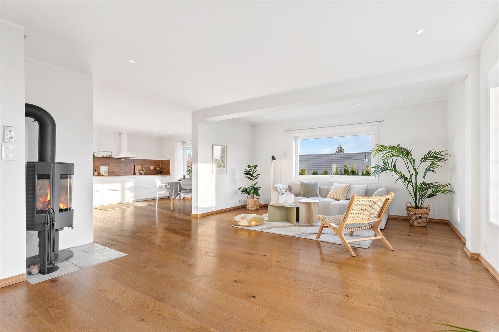 Vinduene gir godt med lysinnslipp. Galleribilde