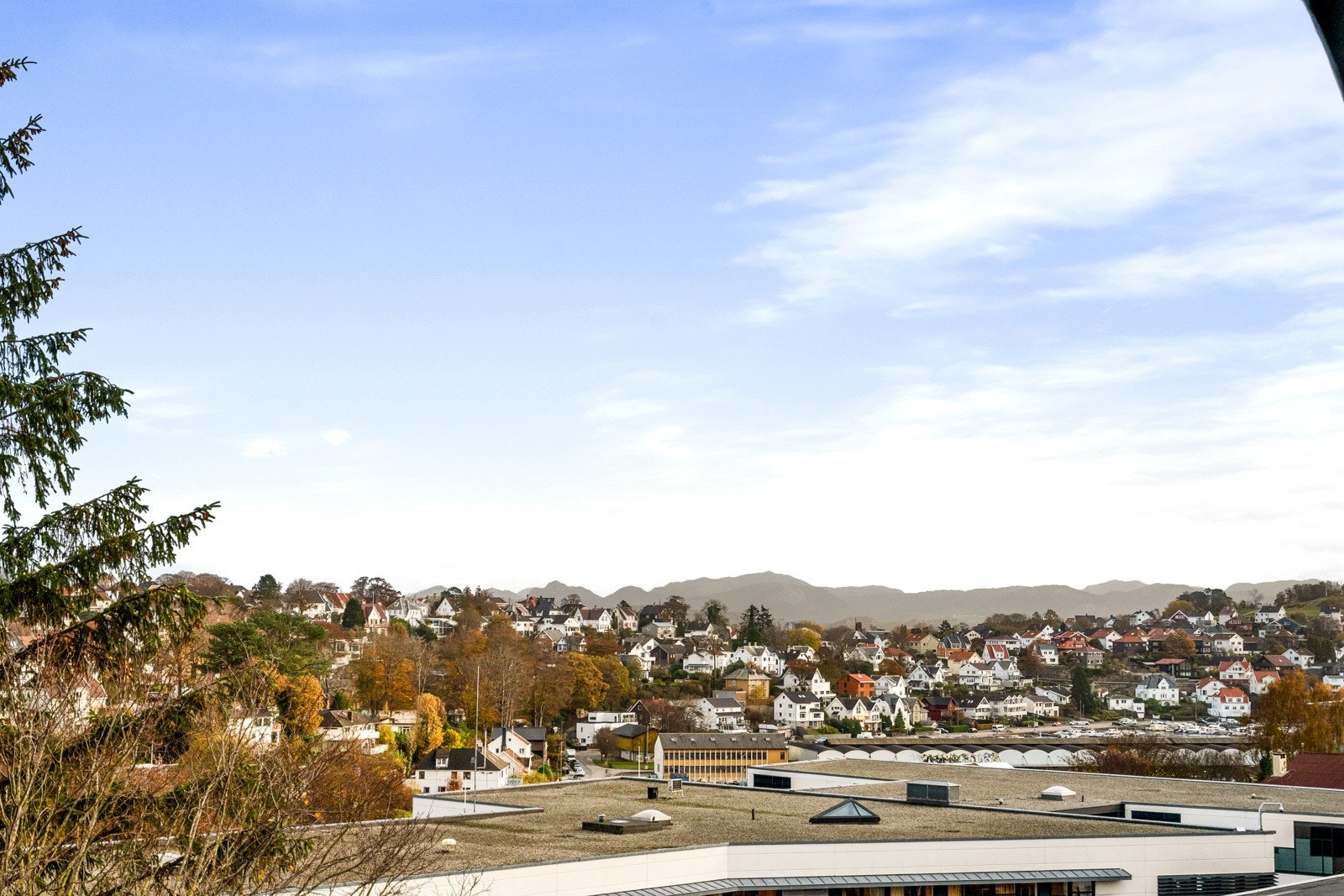 Utsikt fra hovedsoverom Galleribilde