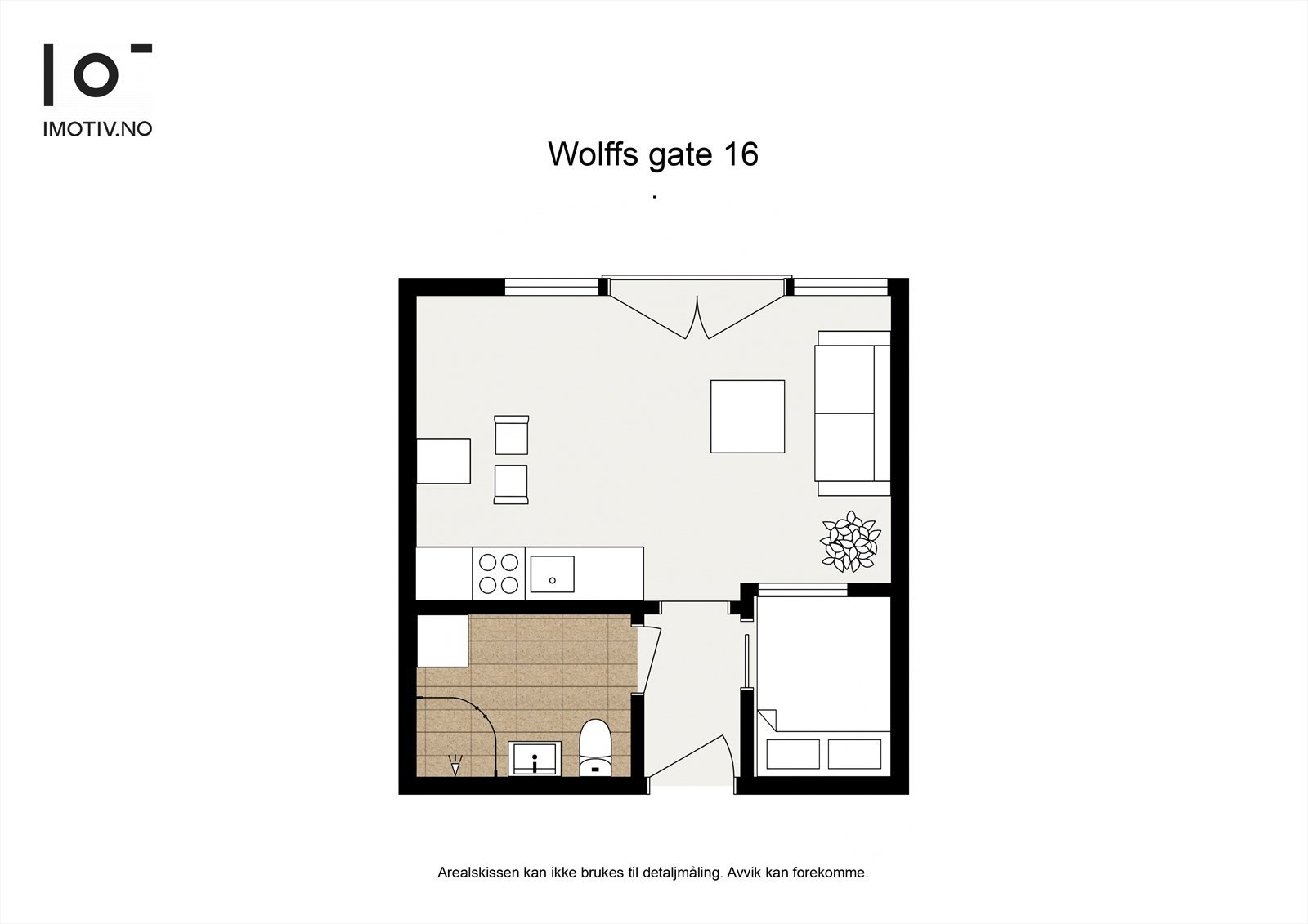 - I tillegg disponerer leiligheten en ekstern bod på 5 m² - Galleribilde