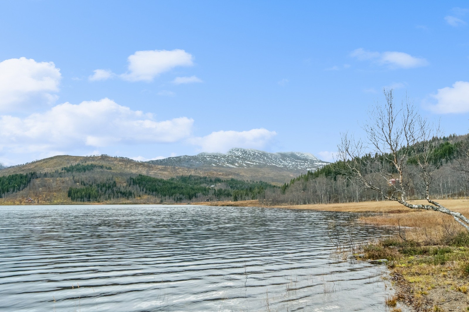 Du får tinglyst rett til landingsrett for båt ved vannet. Galleribilde