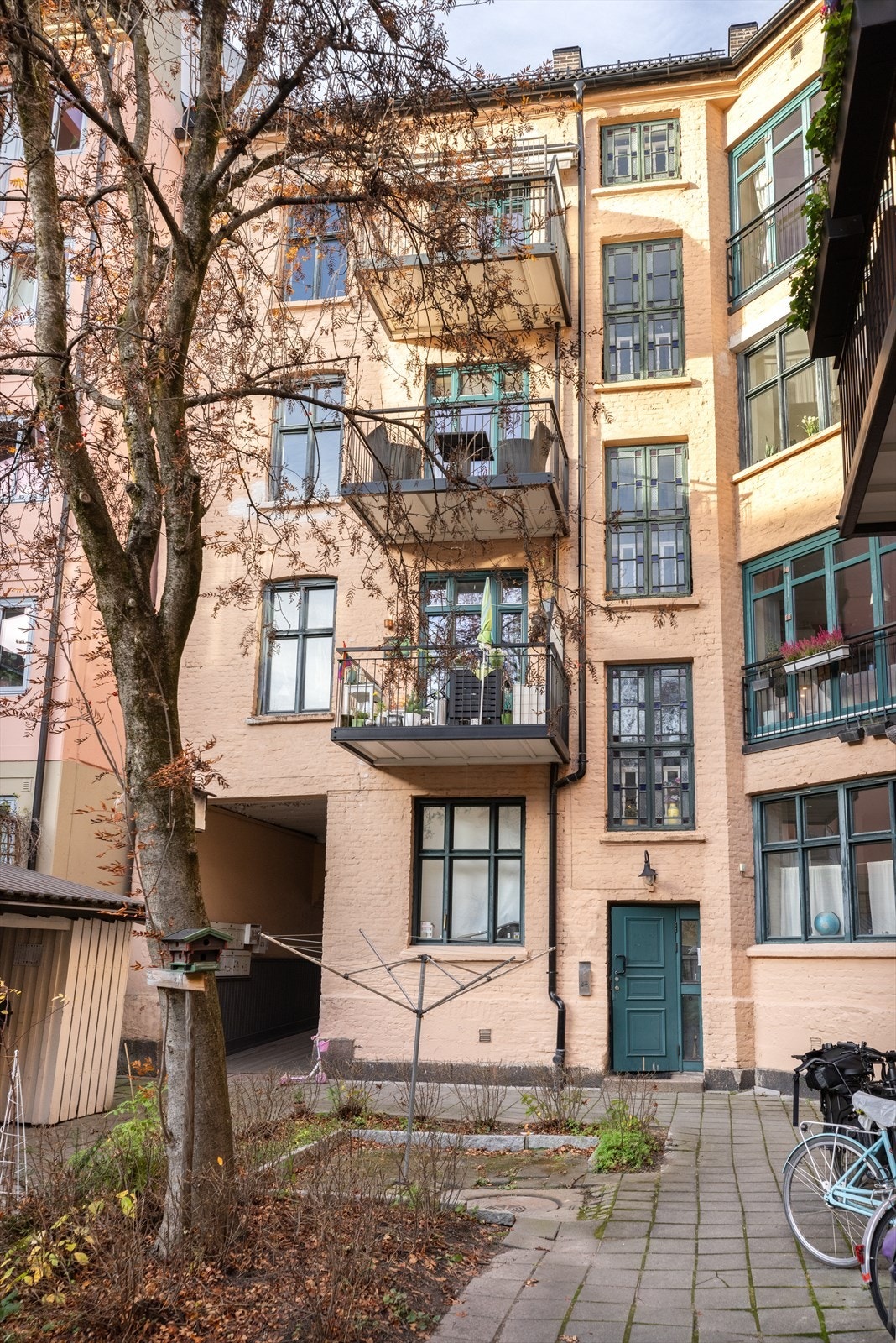 Balkong i 3. etasje. Galleribilde