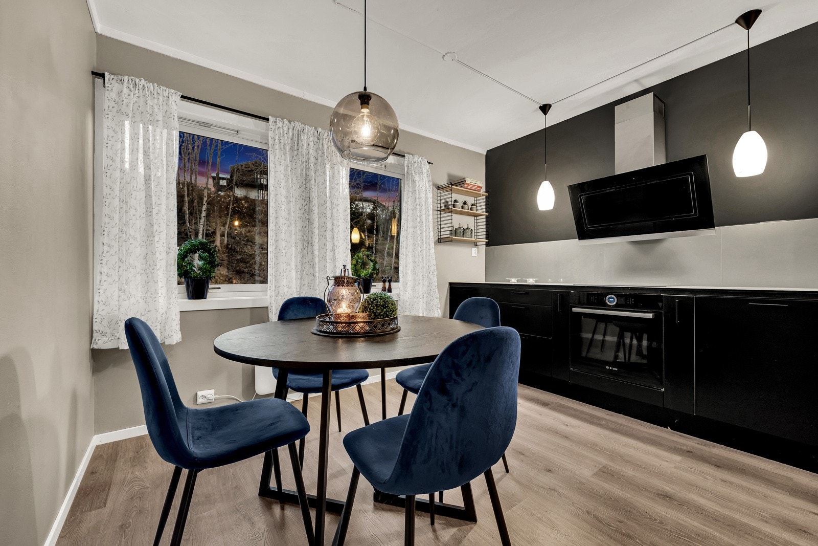 Her kan du nyte gode måltider med familie og venner. Galleribilde